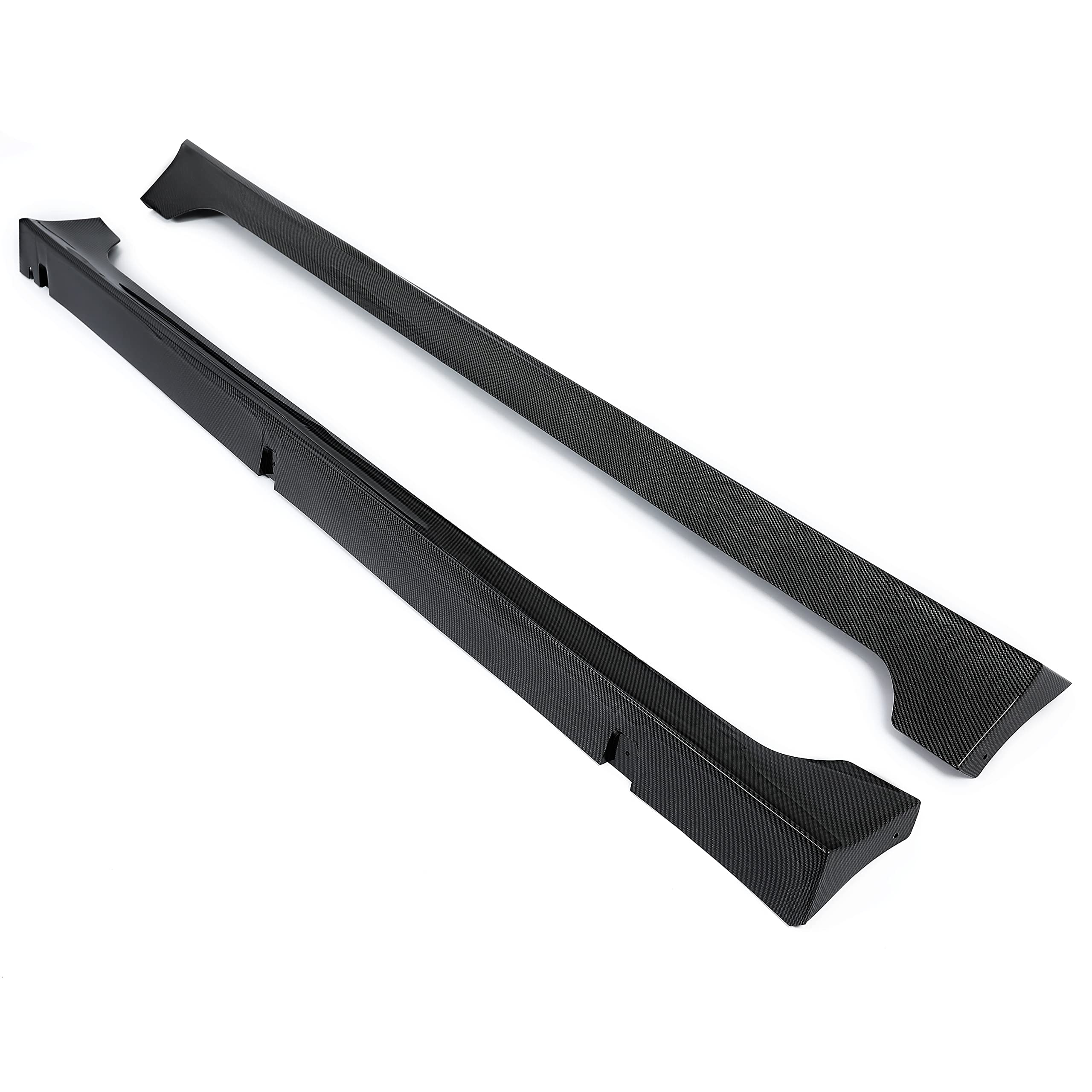 KUAFU Side Skirt Replacement Body Kit Compatible with 2013-2017 Honda Accord 4DR Sedan Models Rocker Panels Guard Splitter Exten