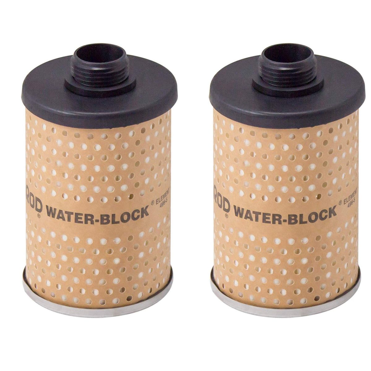 Goldenrod (496-5) Fuel Tank Filter Replacement Water-Block Element - 2 Filter