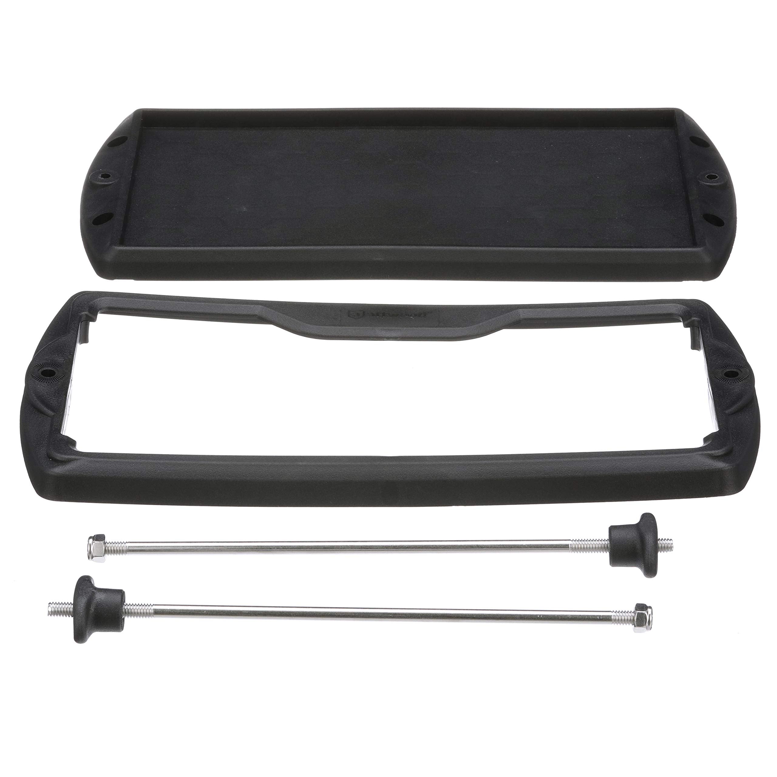 Attwood 9094-5 Heavy-Duty Battery Tray, For 29/31 Series Batteries, Black Plastic, 13 1/6 Inches L X 6 7/8 Inches W