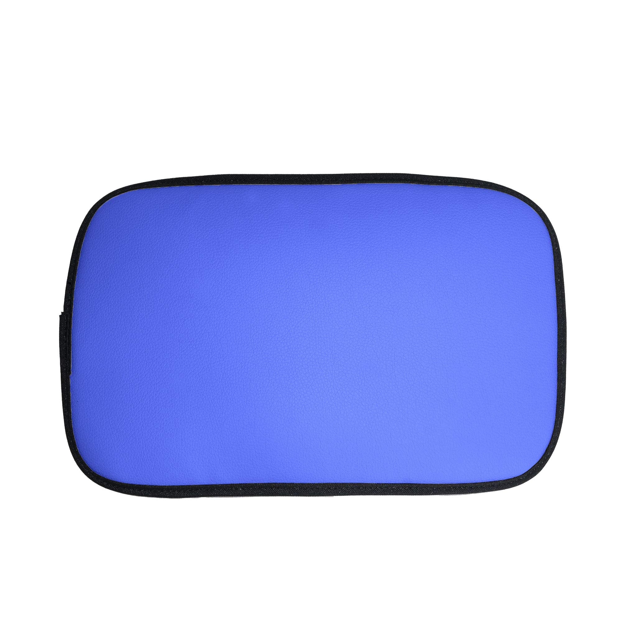 Fh Group Faux Leather Center Console Armrest Cushion, Luxury Seat Box Cover Protector Fits Most Cars, Suvs, And Trucks Blue