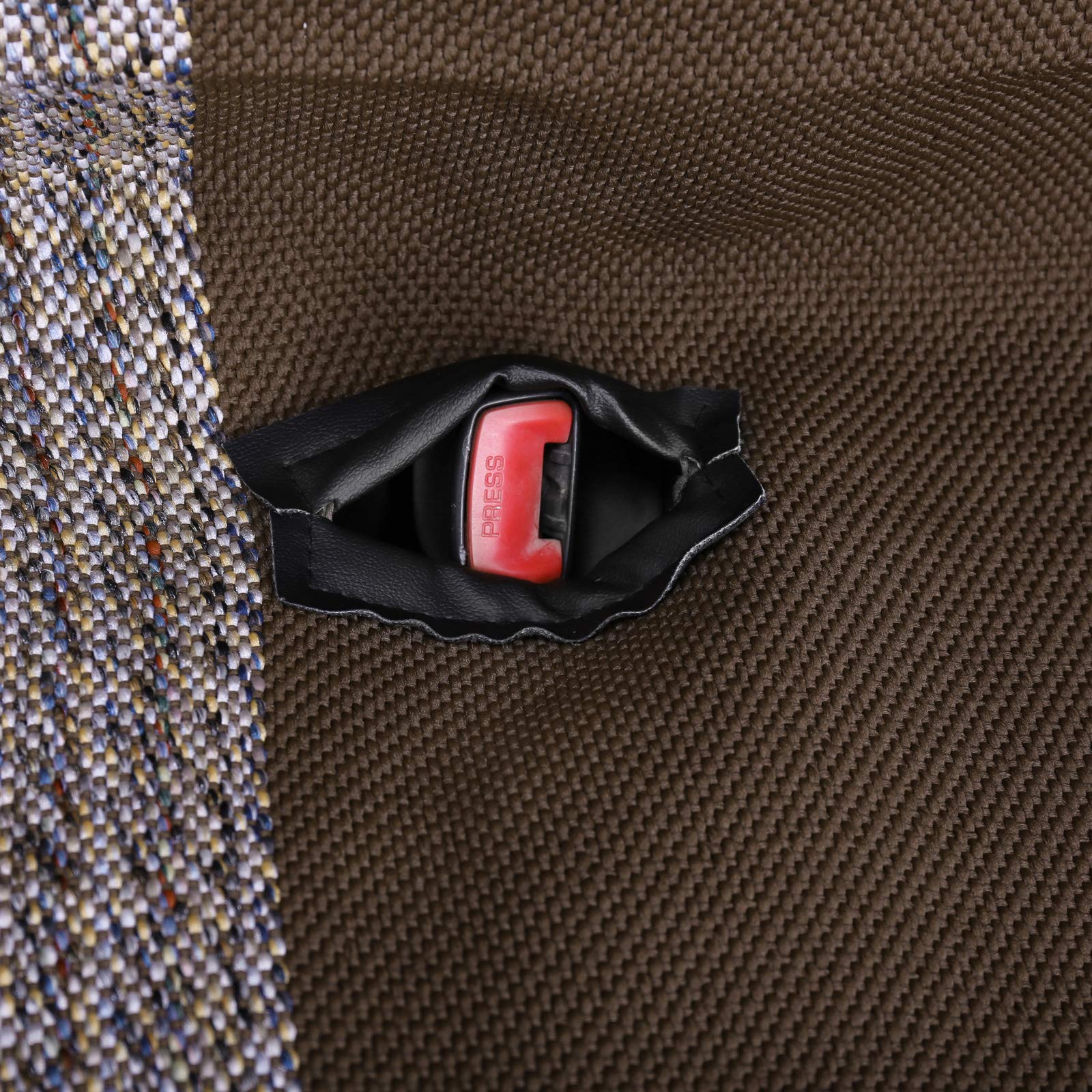 Leader Accessories Saddle Blanket Brown Bench Seat Cover Fits For Ford Chevrolet Dodge Full Size Pickup Trucks