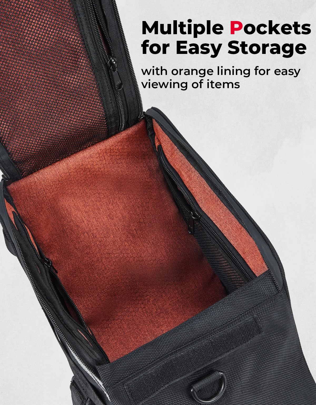 Kemimoto Center Bag Compatible With Ct125 Trail 125 Hunter Cub 2021 2022 2023 2024 2025 Rack Bag Center Luggage Pouch Storage Bag 10L