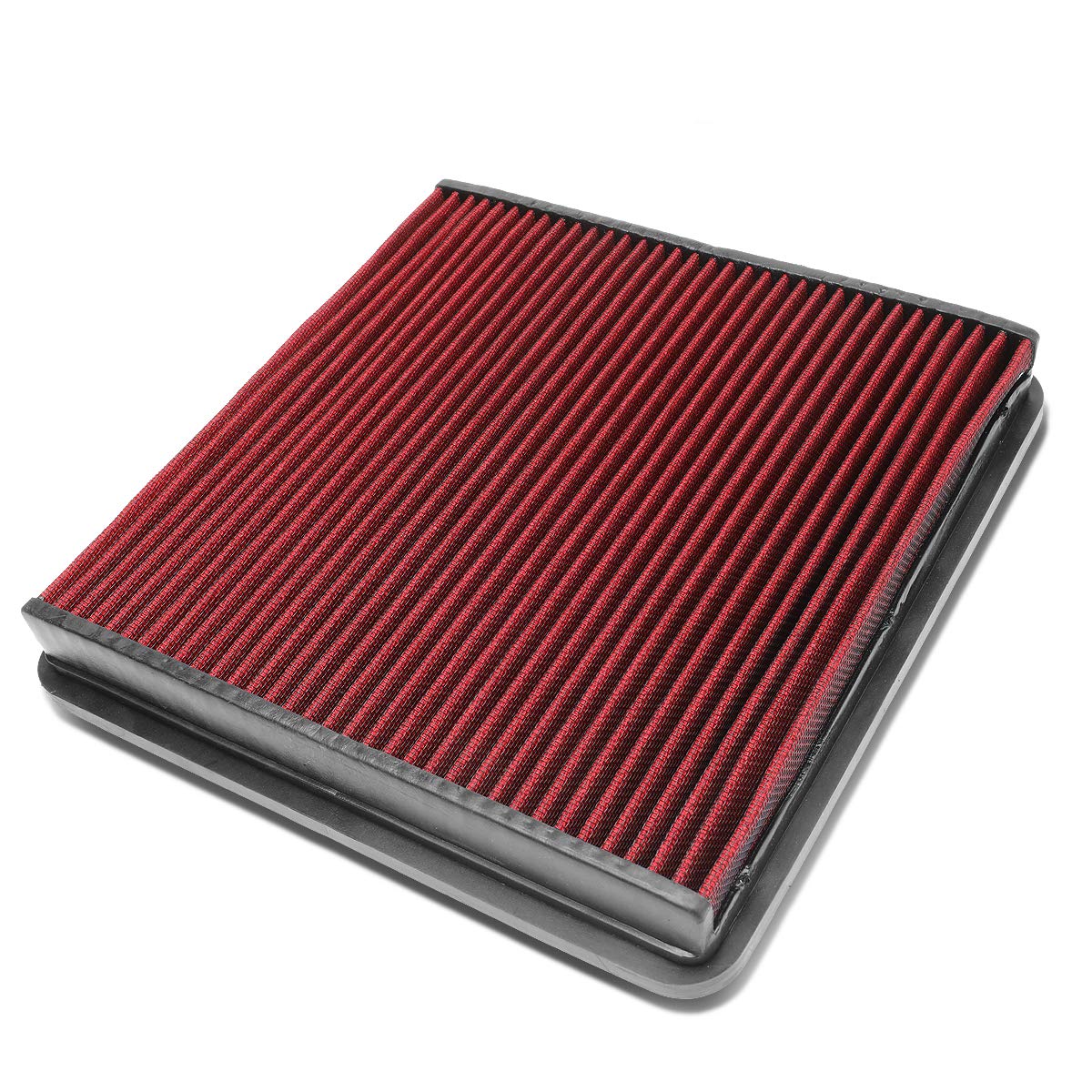 Dna Motoring Afpn-140-Rd Clean Air Washable Drop In Panel Air Filter [Compatible With 09-17 F-150/09-16 F-250 F-350/09-15 F-450/