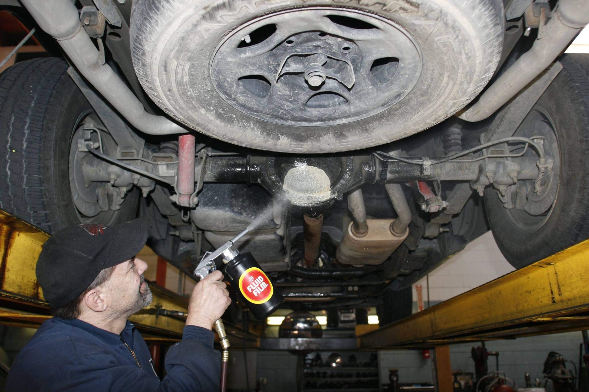 Fluid Film Black Non-Aerosol, Long Lasting Corrosion, Penetrant & Lubricant, Anti-Rust Coating, Protects All Metals In Marine An