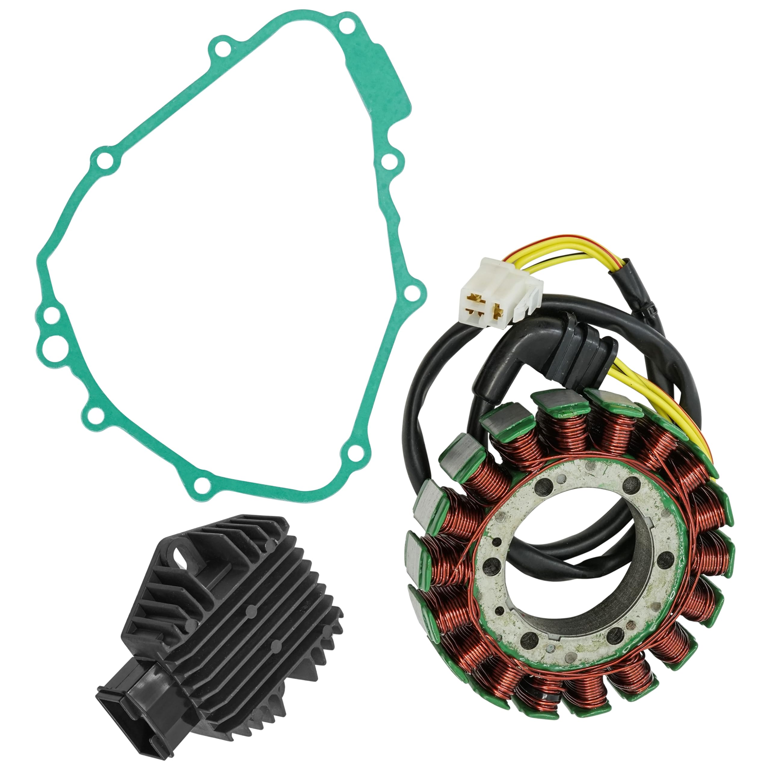 Caltric Stator & Regulator Rectifier Compatible With Honda Cbr900Rr Cbr 900Rr Fireblade 1996-1999 Gasket