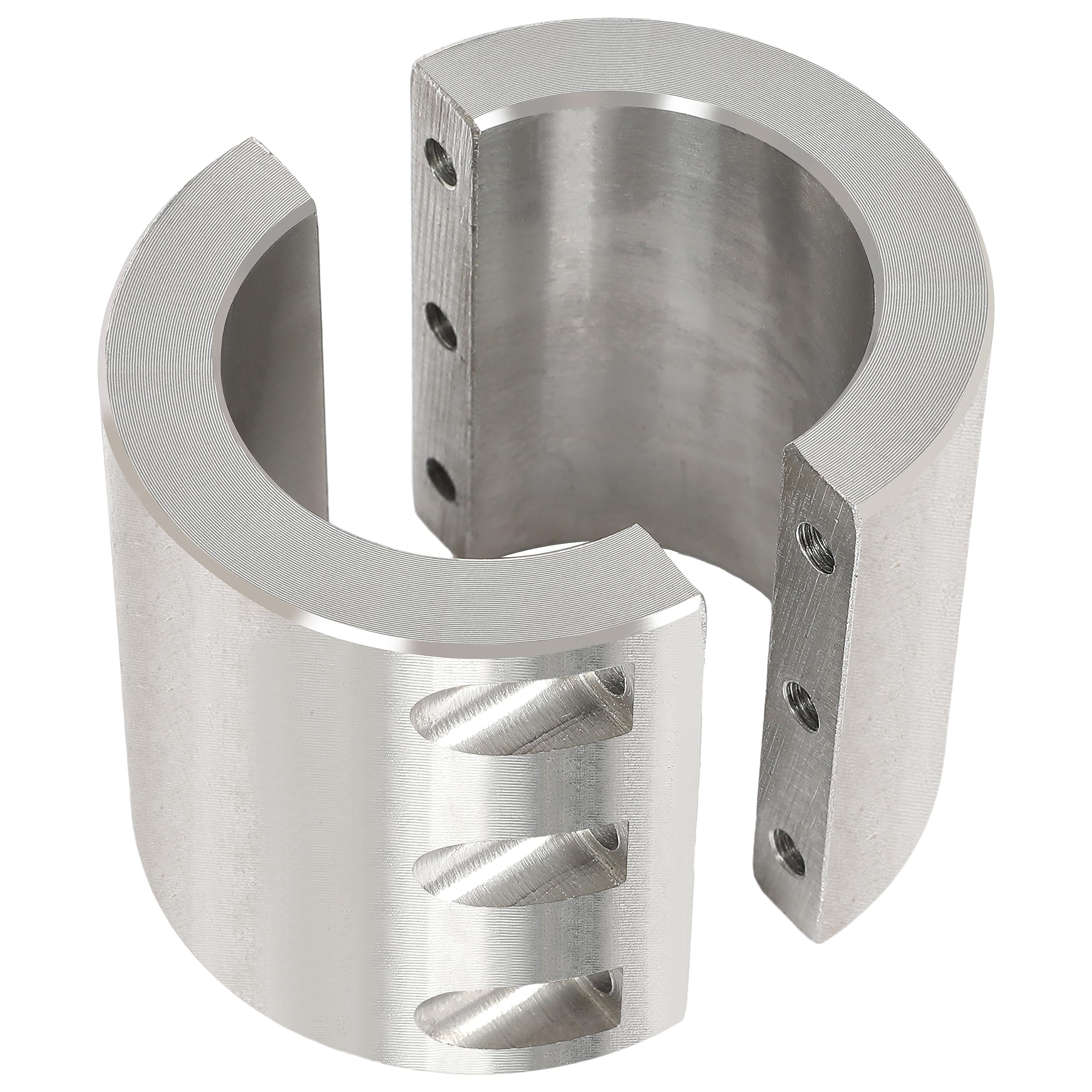 HECASA 2'' Split Collar Tube Clamps Compatible with UTV Roll Bar Connector Weldable Tube Clamps Mounts 1 Pcs