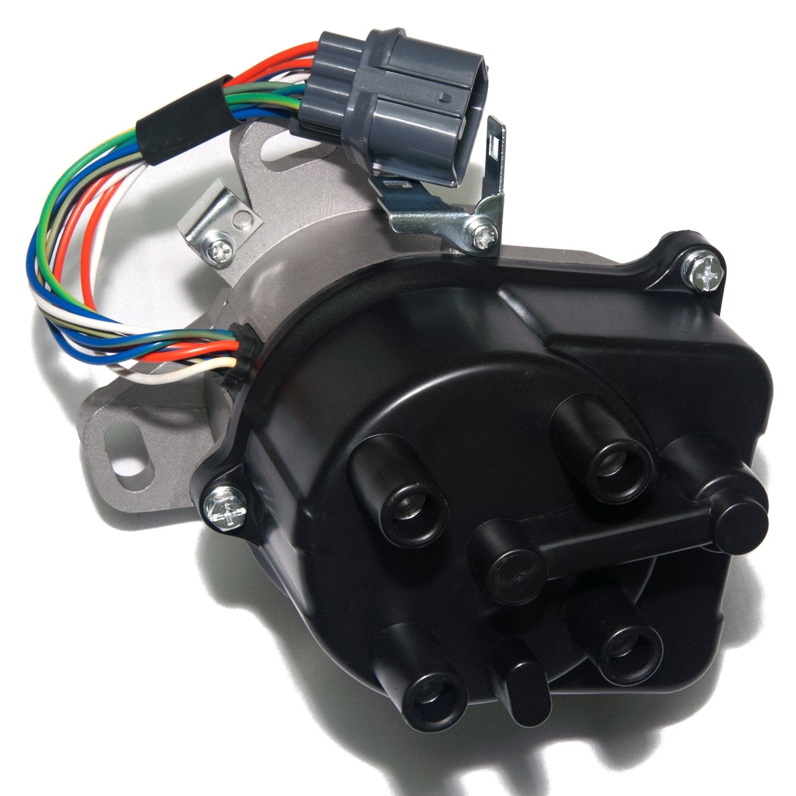 Mas Ignition Distributor W/Cap & Rotor 606-58902 30100-P73-A02 Compatible With 1996-2001 Honda Acura B16A B16A2 B18C Dohc Vtec Ecc3003 31-17408 8417408 185-5006 Td-81U