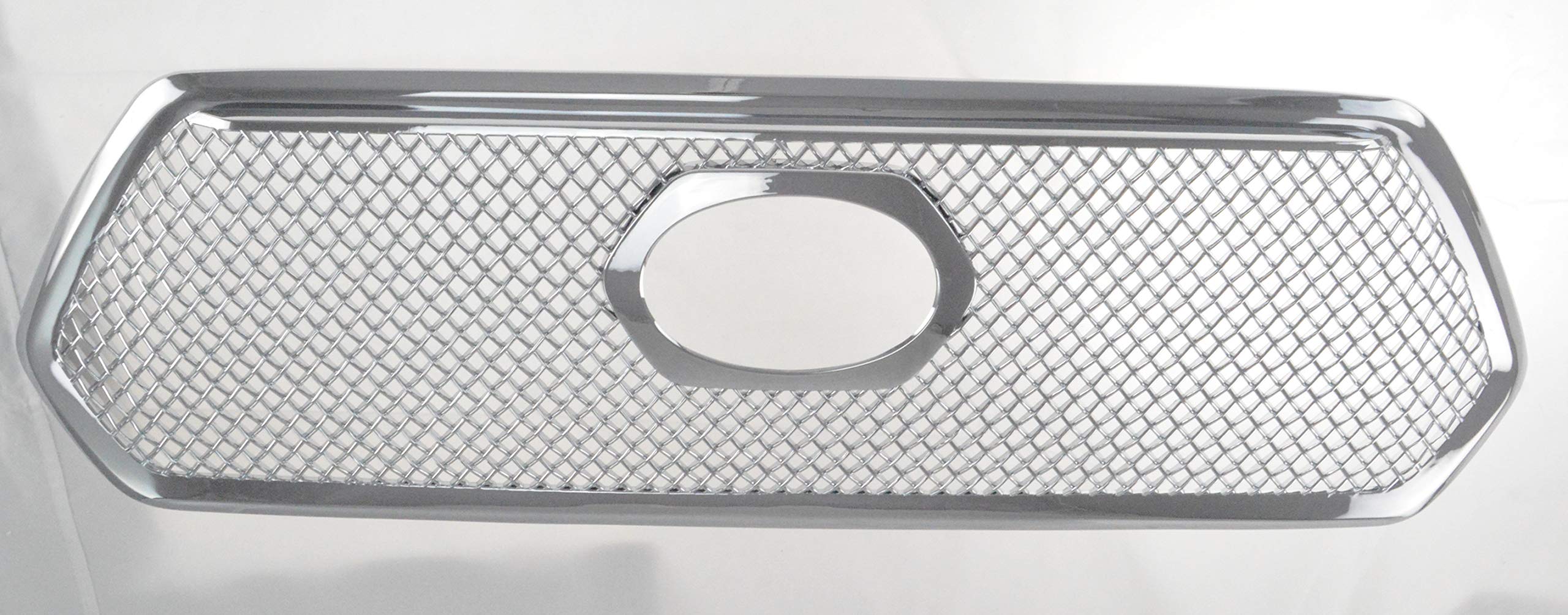 Tfp 68656Gi Grill Insert Overlay Covers,Compatible With Toyota Tacoma Sr/Sr5/Limited 16-19 1Pc Chromed Grill Overlay