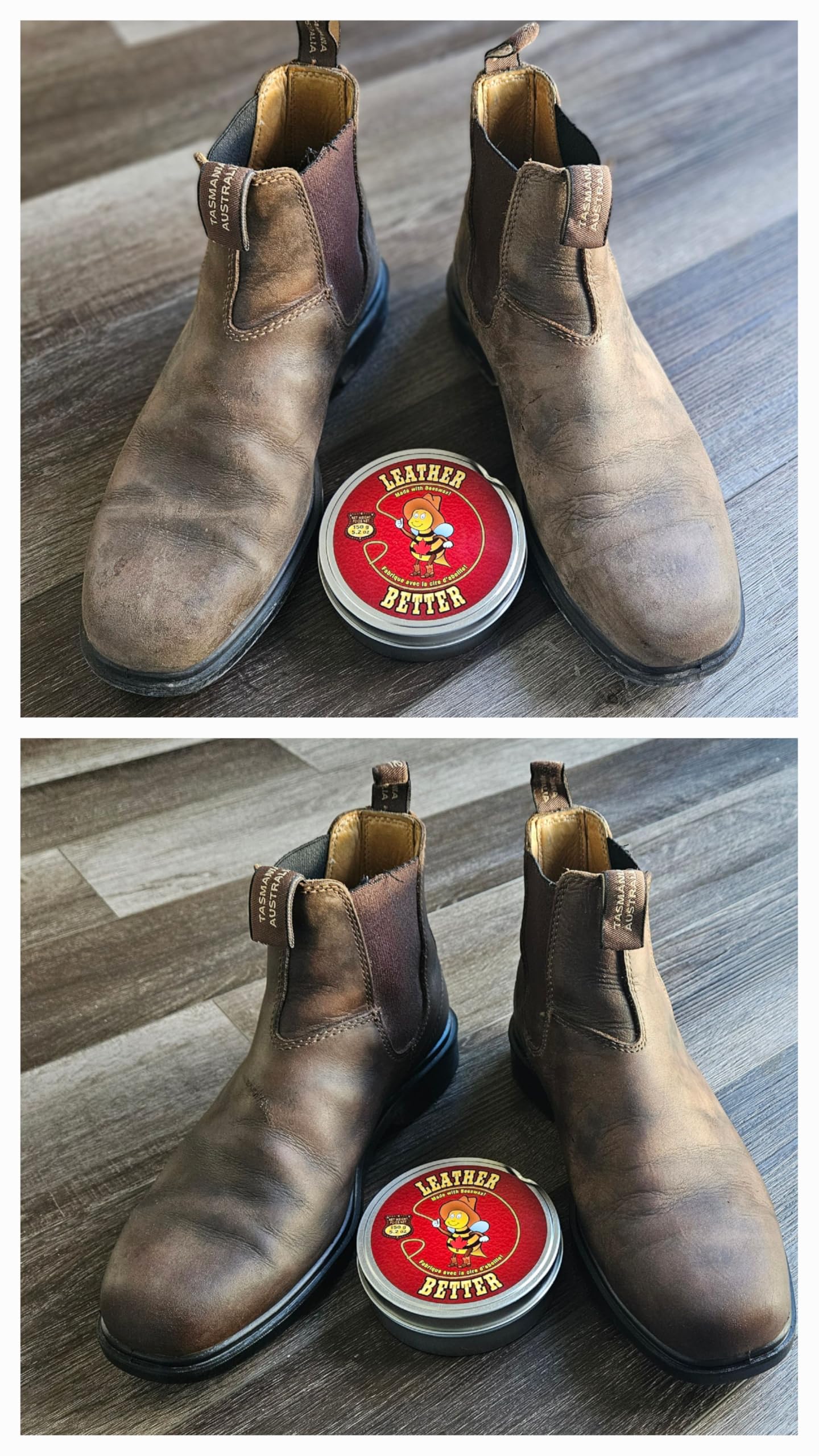 Leather Better Natural Leather Furniture Conditioner - for Boots, Shoes, Purses, Car Seats, Jackets, and Couches/Restore Moistur