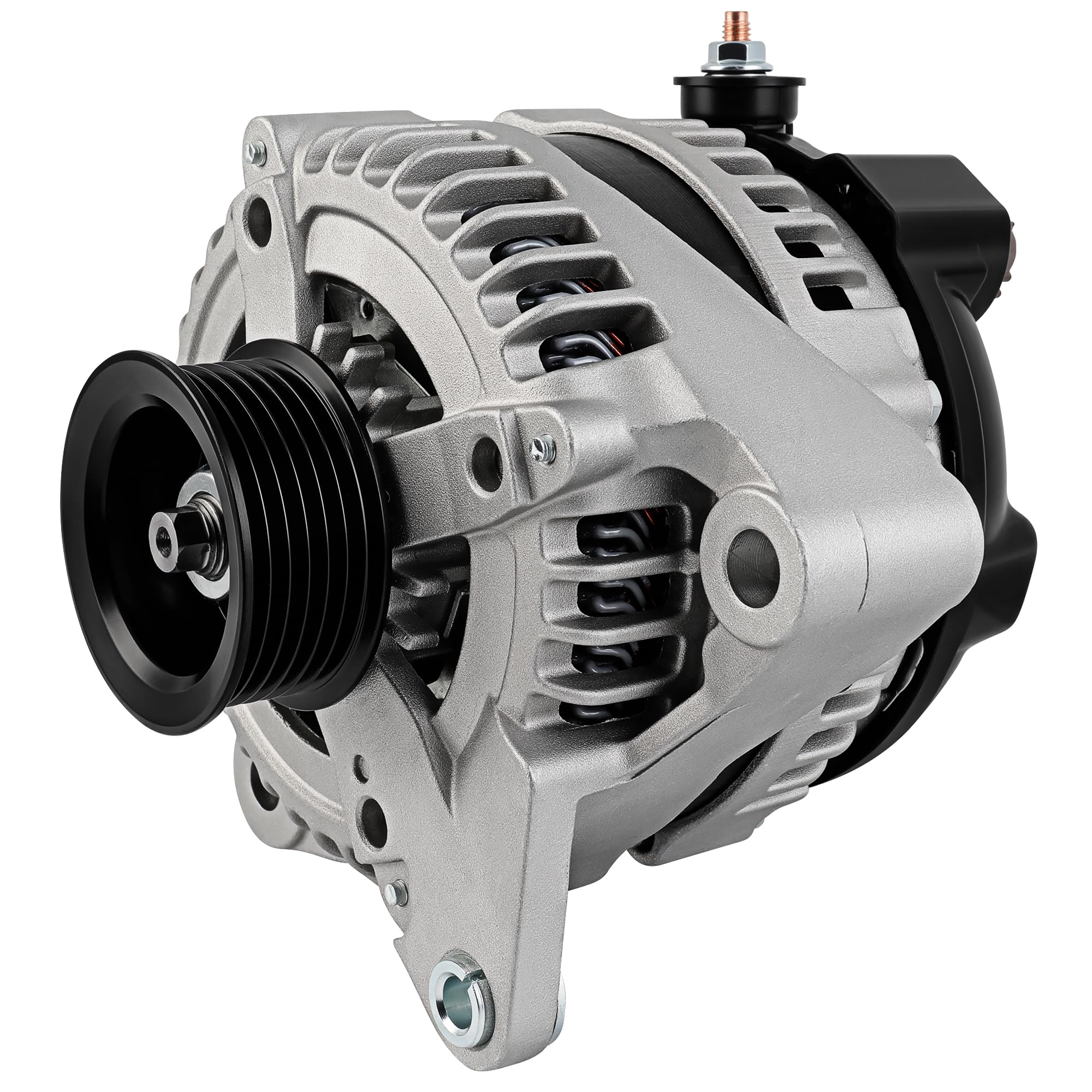 SCITOO Alternator Fits for Toyota for Sequoia 4.7L 2003-2009 12V 150Amp CW 6-Groove Pulley High Output Alternator 104210-3390 10