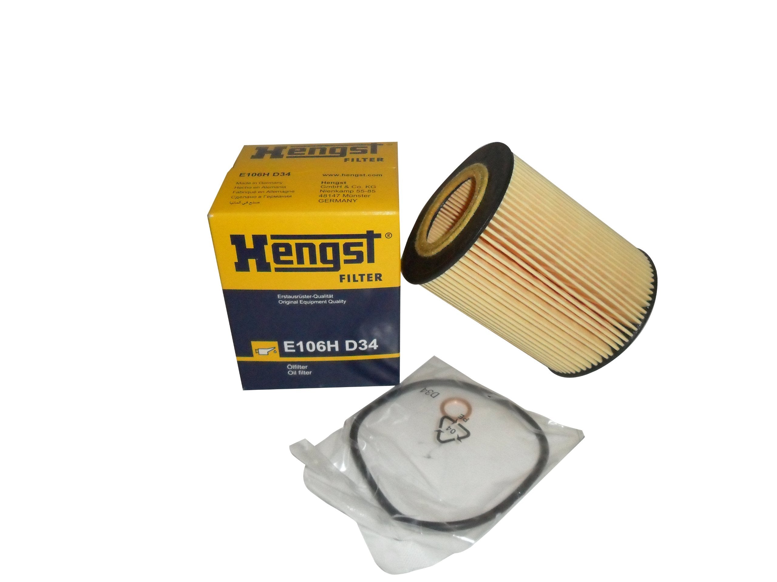 Hengst E106H D34 Oil Filter