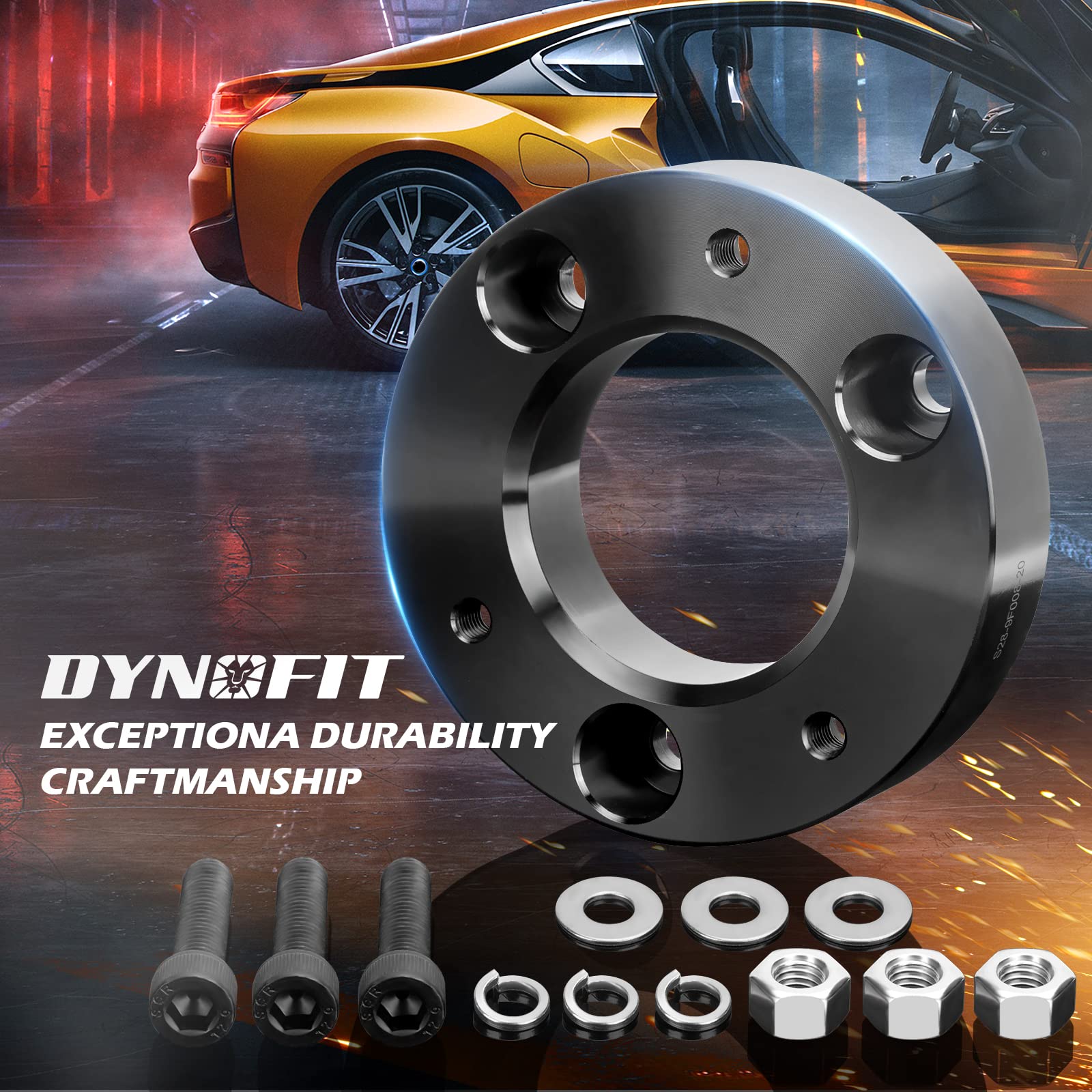 Leveling Lift Kits 2'' Front For Silverado 1500 2Wd/4Wd 2007-2024, Gmc Sierra 1500 2Wd/4Wd 2007-2024, Dynofit 2 Inch Front Strut