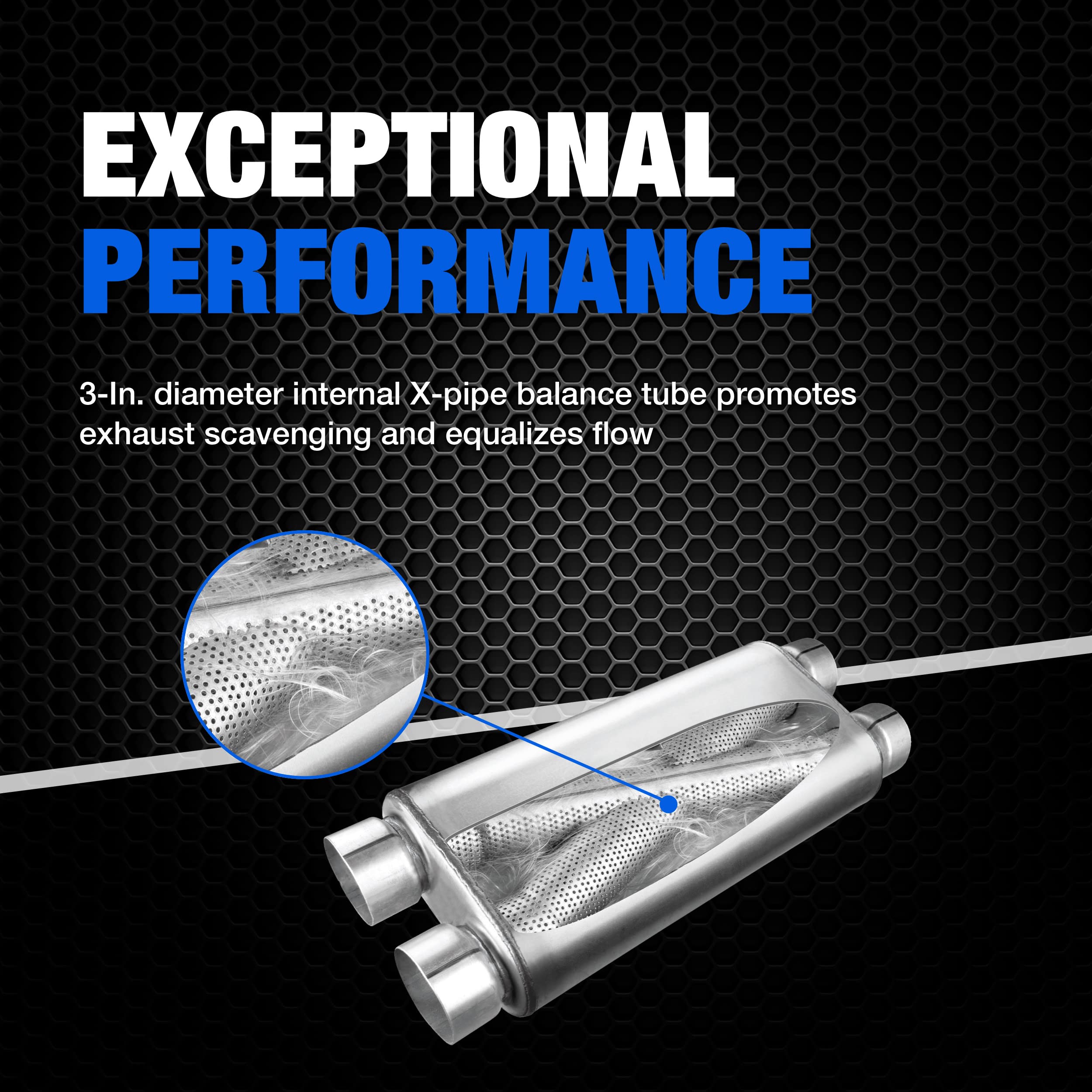 Dynomax Ultra Flo 17554 Exhaust Muffler