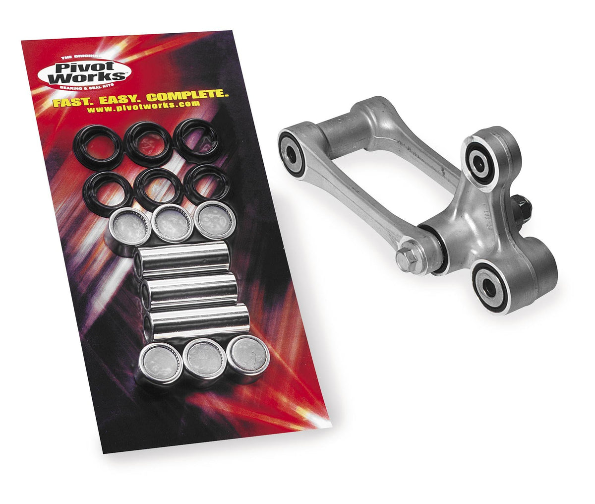Pivot Works Suspension Linkage Bearing Kit For Kawasaki KX125 1999-2003 / KX250 1999-2003 - PWLK-K21-000