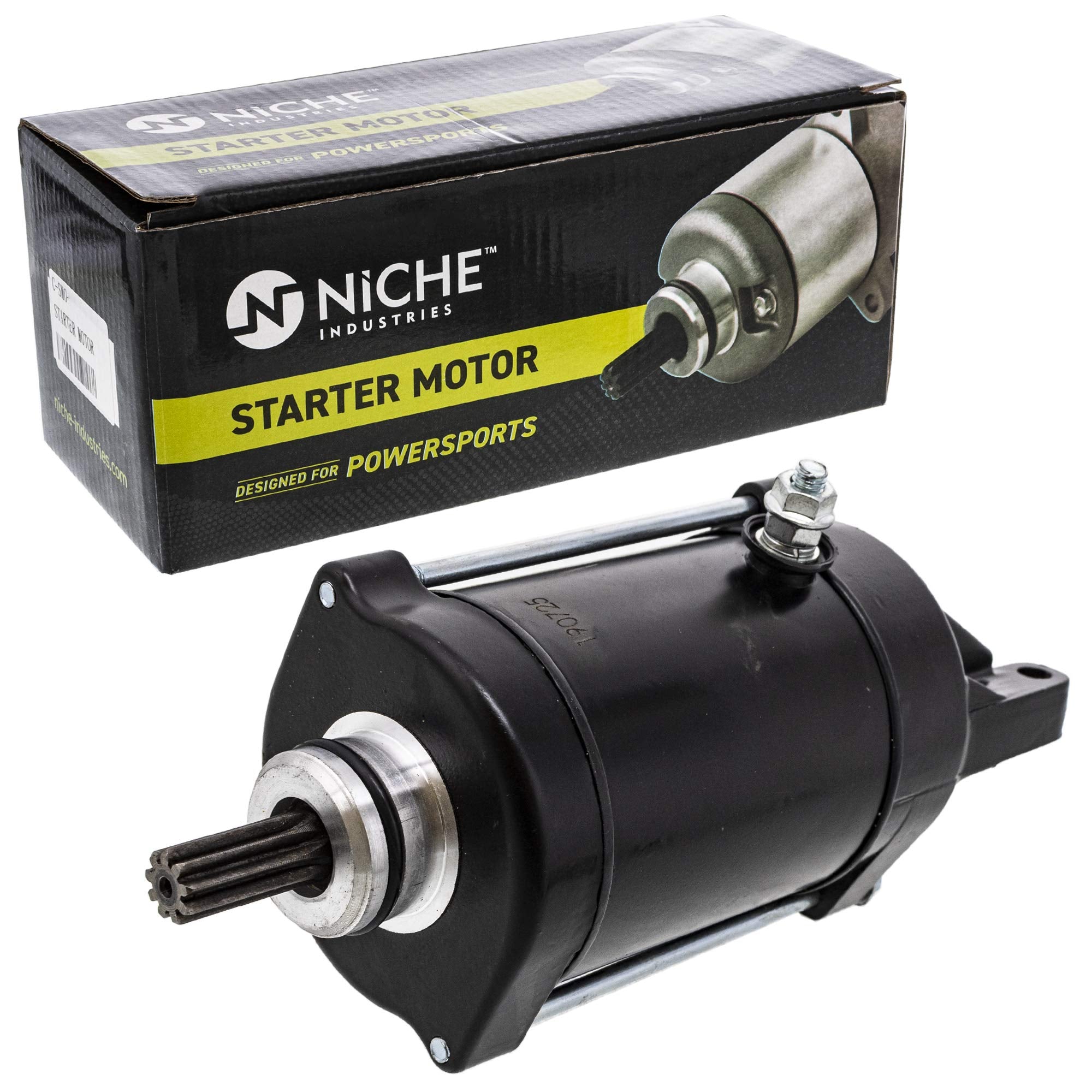 NICHE Starter Motor Assembly 31200HN8003 High Torque for Honda Rincon 650 680 Big Red 700 Pioneer 7004