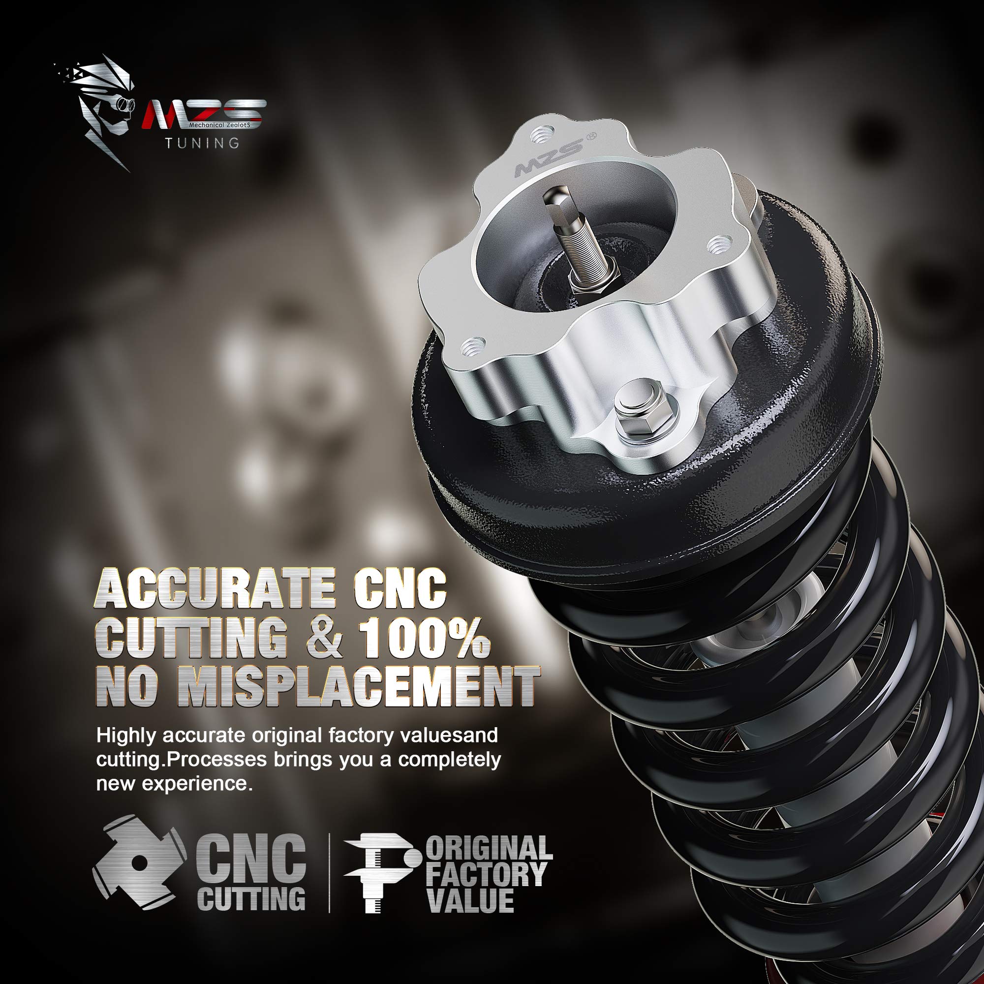 Mzs 2' Front Leveling Lift Kit Compatible With 2005-2024 Frontier | 2005-2015 Xterra | 2005-2012 Pathfinder | 2009-2012 Equator 2Wd 4Wd