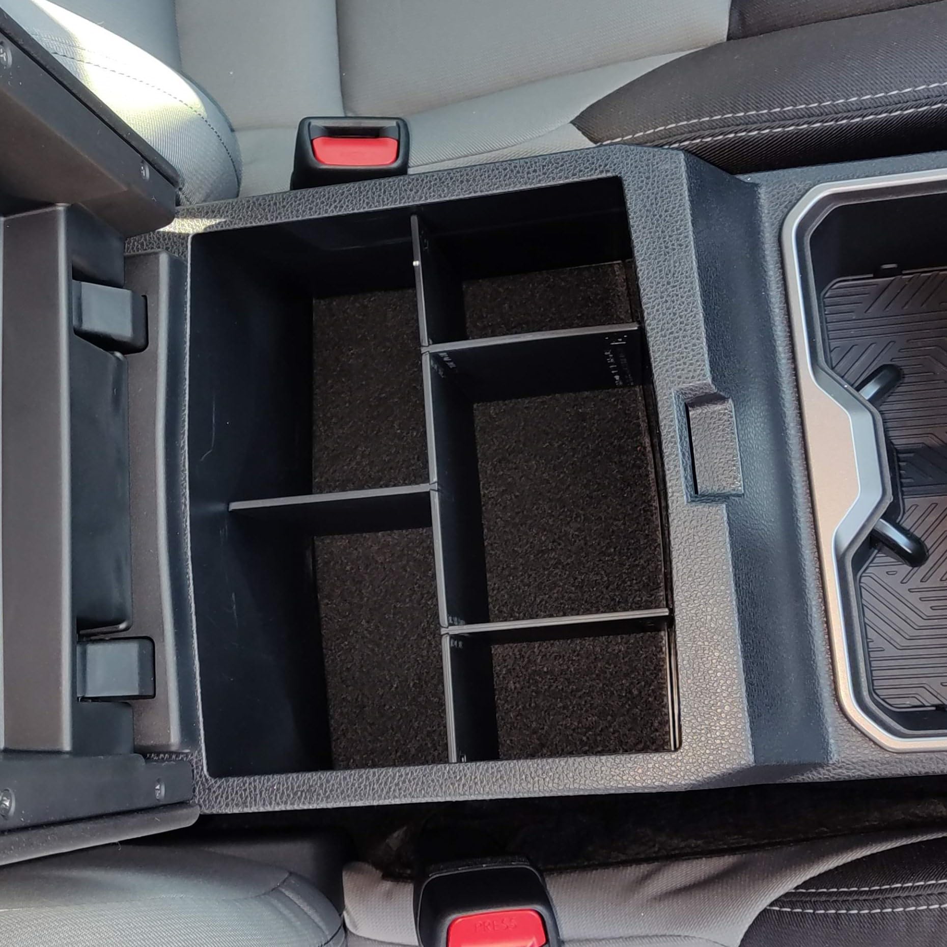 Vehicle Ocd - Center Console Organizer For Toyota Tacoma (2024-2025) - Made In Usa - Slx181