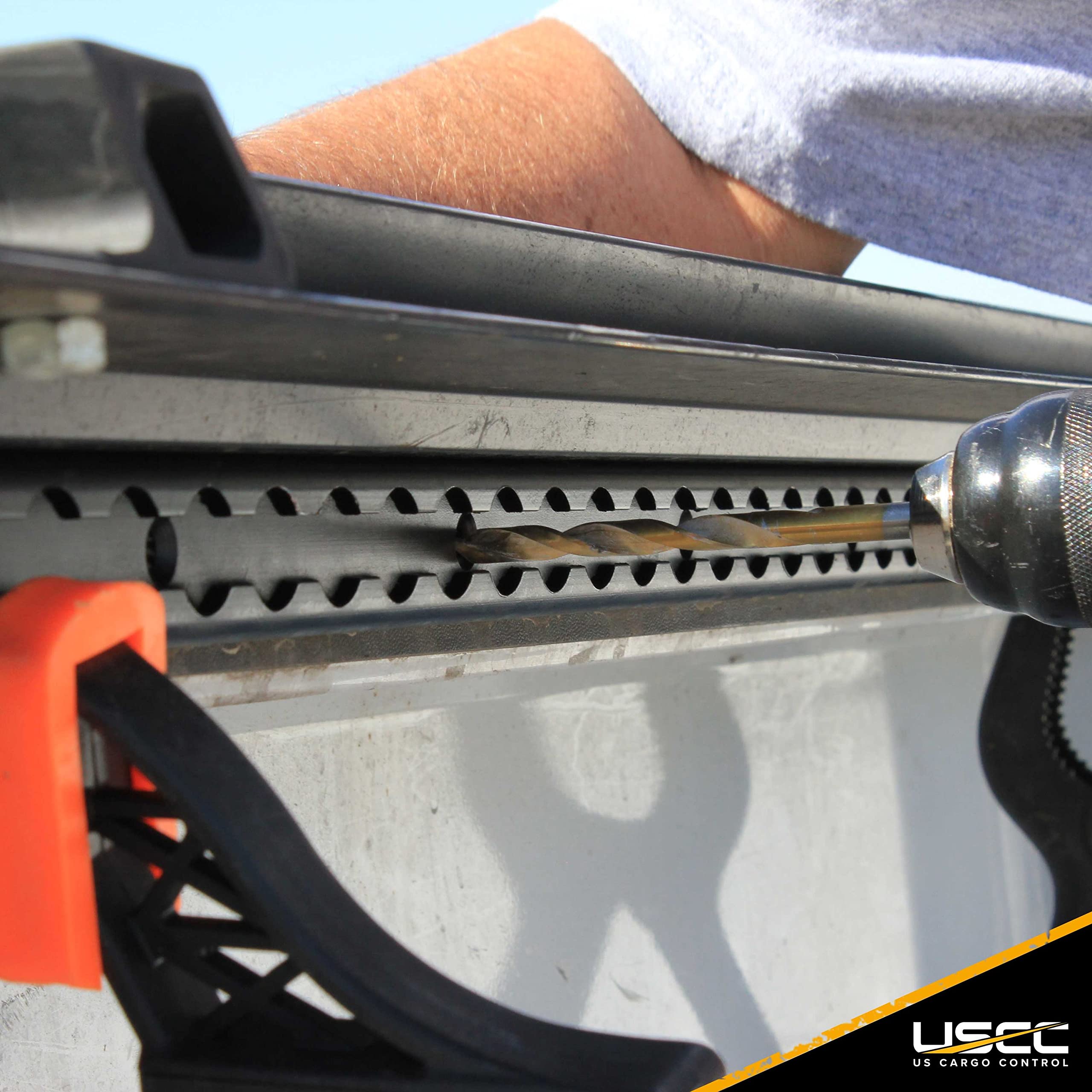 US Cargo Control Airline-Style Track Fastener Pack, Package of 10 Sets of Bolts, Nuts, and Washers, Quickly Install and Secure L Track Tie Down Systems to Your Pickup Truck, Van, Or Trailer