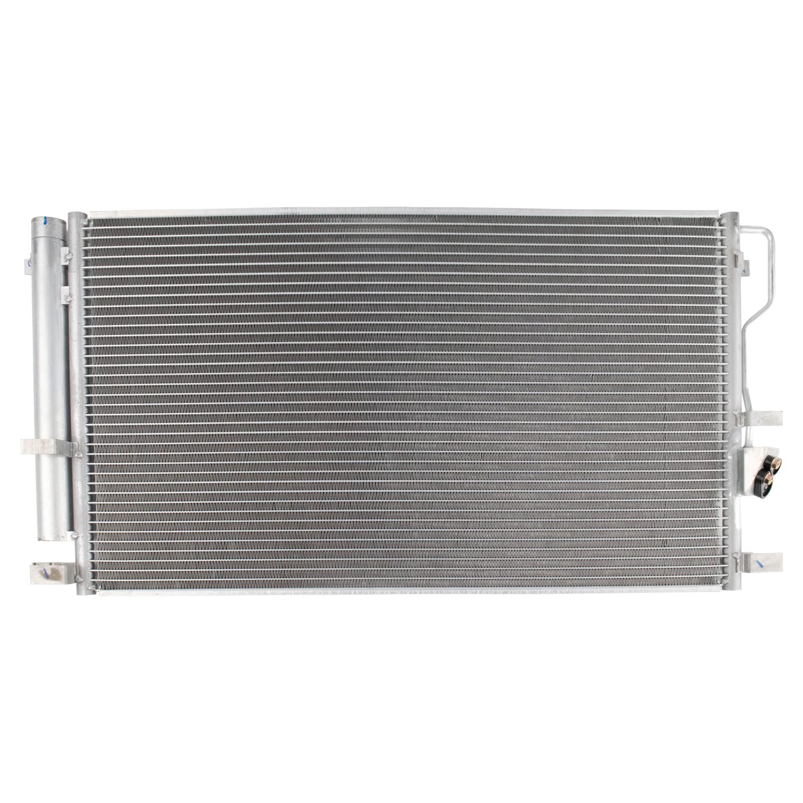 TRQ Air Conditioning A/C Condenser Receiver Drier Compatible with 2016-2018 Hyundai Tucson 2017-2019 Kia Sportage