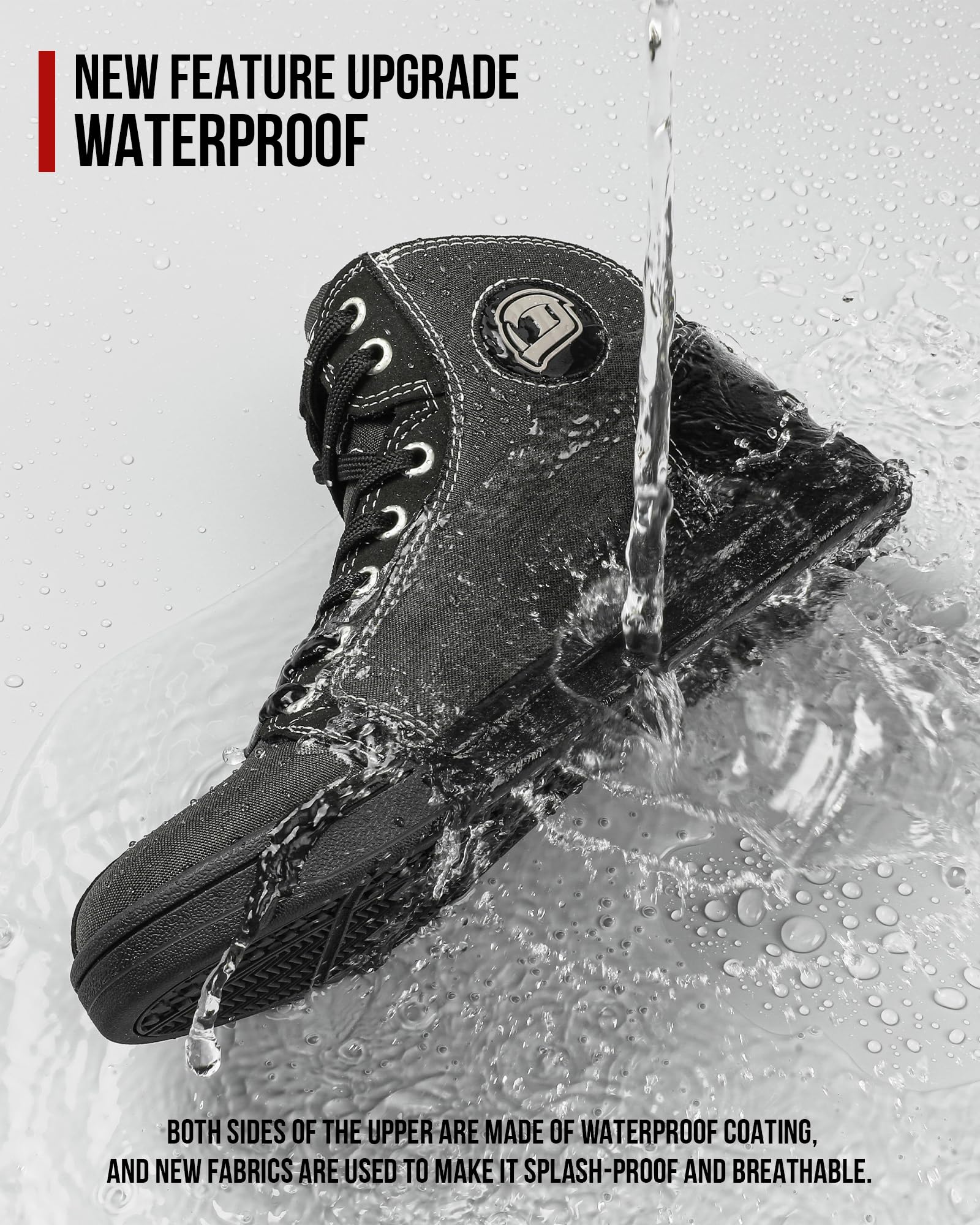 Iron Jia 'S Motorcycle Shoes Men Streetbike Casual Accessories Breathable Protective Gear Powersport Anti-Slip Footwear Black 9.