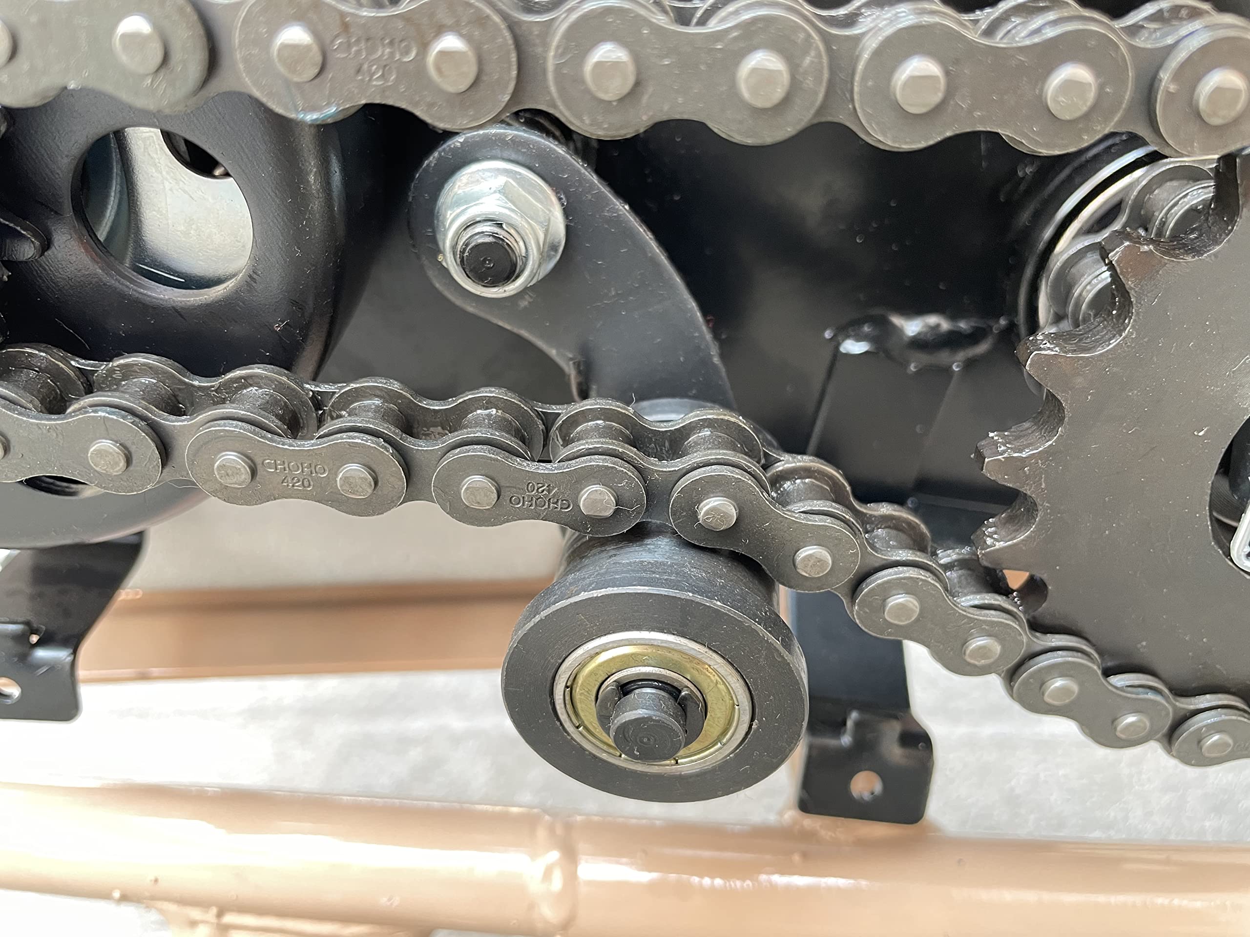 Sjvlxhi Chain Tensioner Wiith 1-3/4'' Roller For Coleman Powersports Ct200U Trail Ct200U-Ex Bt200X Mini Bikes,For 196Cc 212Cc 6.