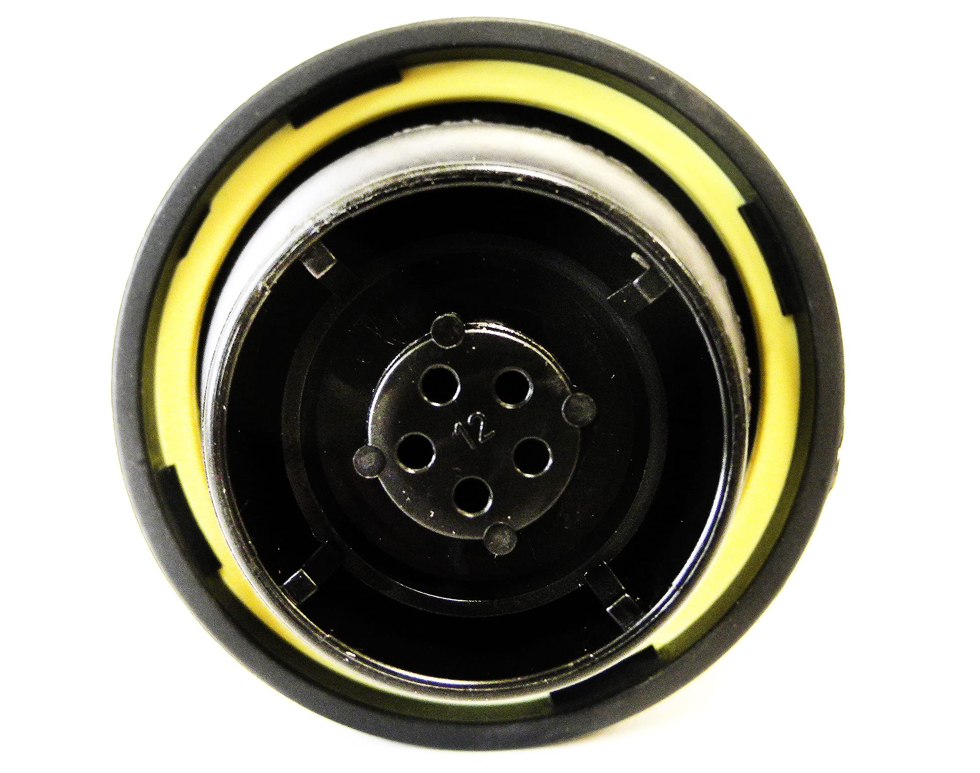 Gates 31838 Fuel Tank Cap Non-Threaded Quick-Cam Twist Lock Type Black 2.78 Inch