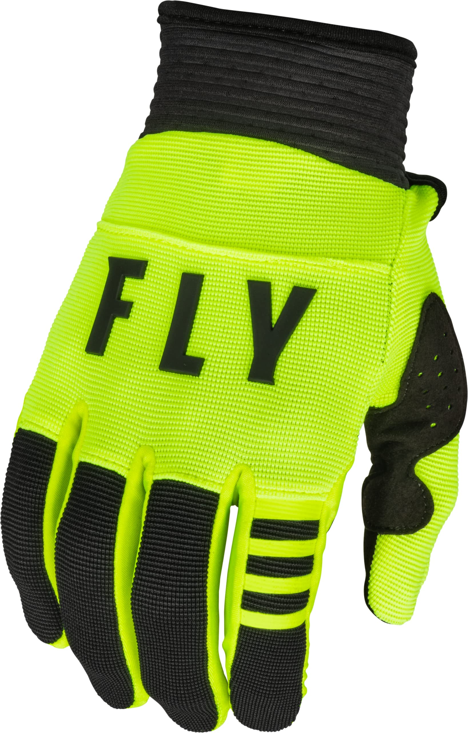Fly Racing 2023 Youth F-16 Gloves (Hi-Vis/Black, Youth Medium)