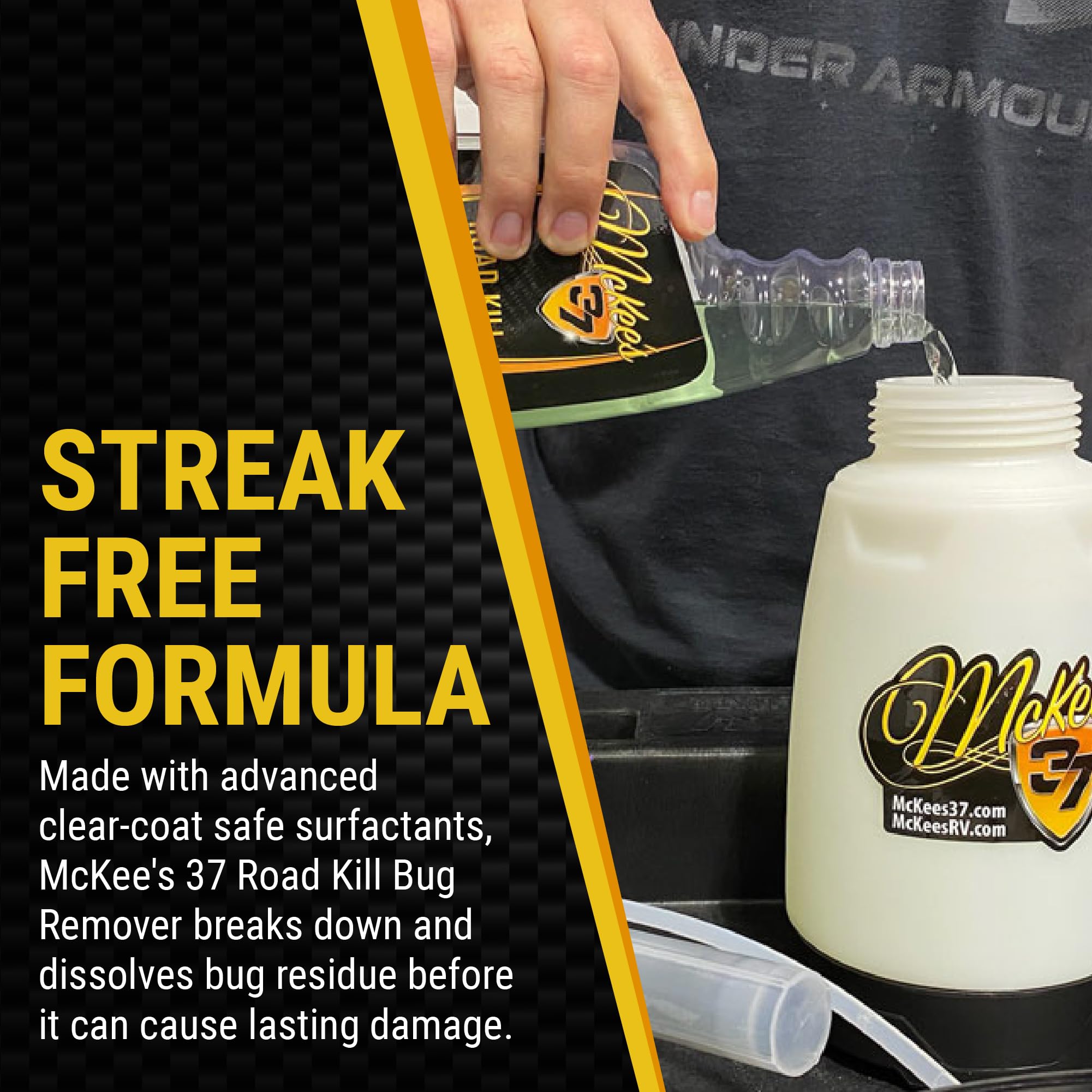 Mckee'S 37 - Road Kill Remover | Powerful Bug And Tar Remover, Easy And Convenient Car Bug Eliminator Spray For Cars, Trucks, Mo