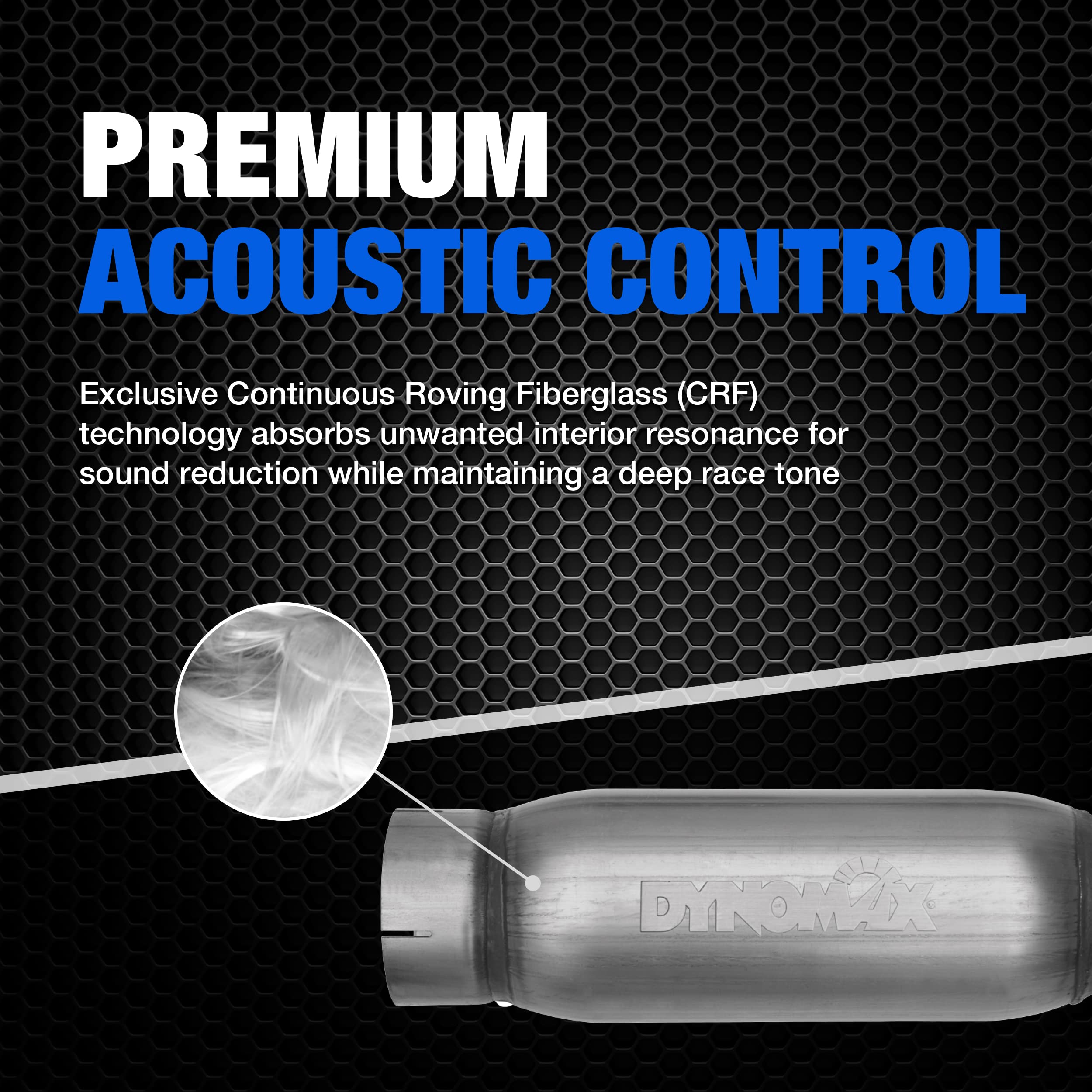 Dynomax Race Bullet 24219 Exhaust Resonator