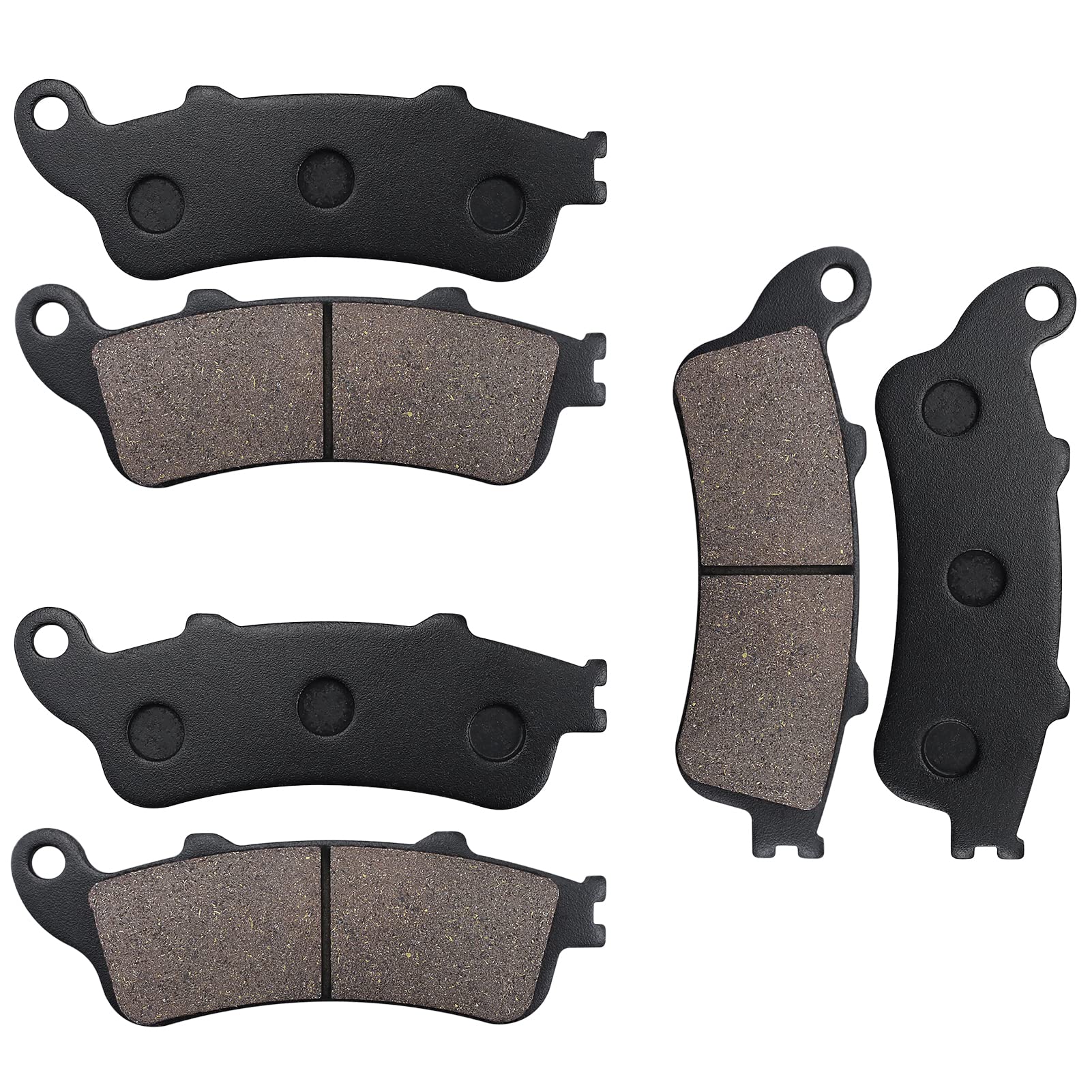 VTX1800 Front and rear Brake Pads Compatible for honda VTX1800 All models 2002-2013 / GL1800 Goldwing All models 2001-2016/ CBR1