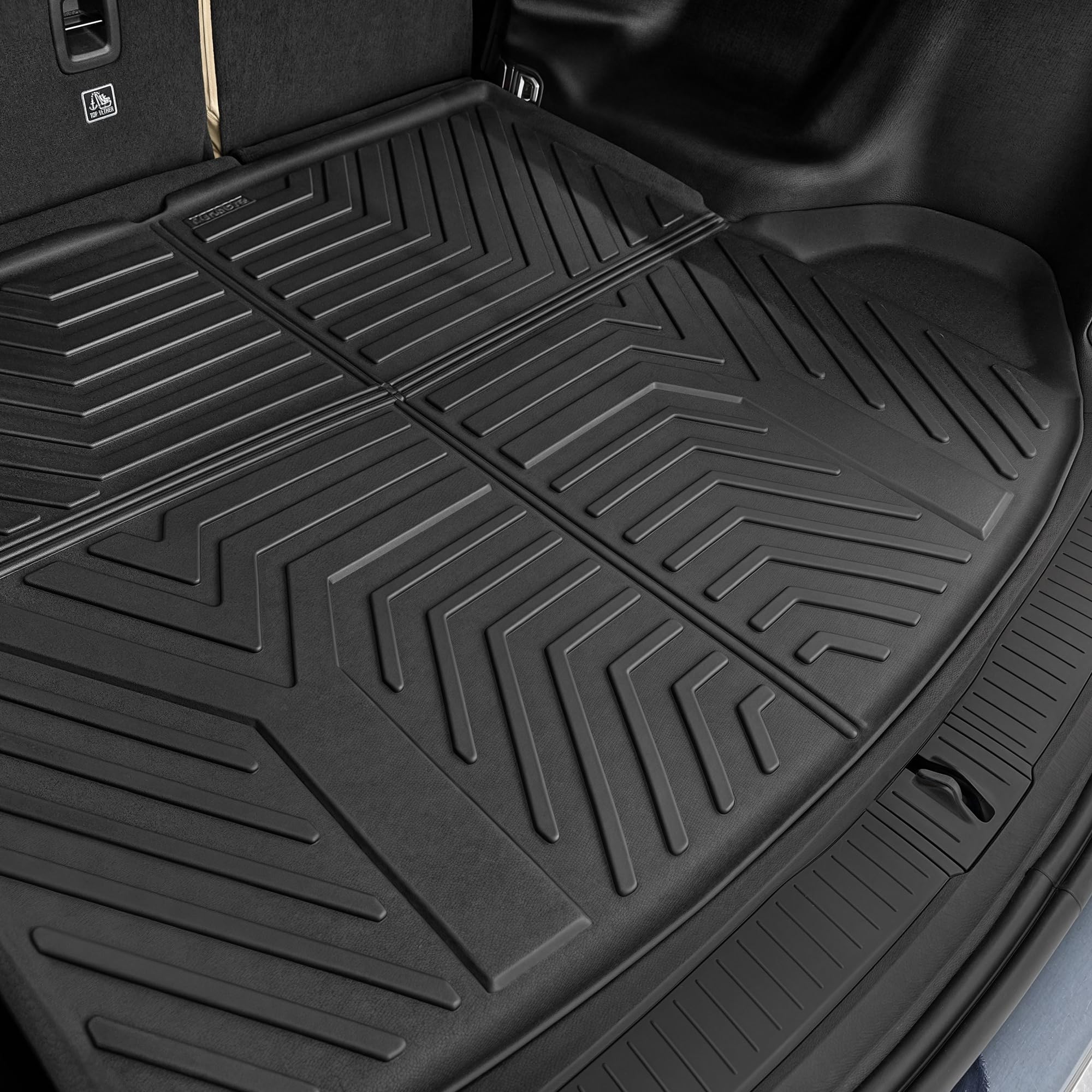 Yitamotor Floor Mats Compatible With 2022-2025 Honda Civic Sedan Only(Not For Hatchback), Black Tpe All Weather Car Floor Liners