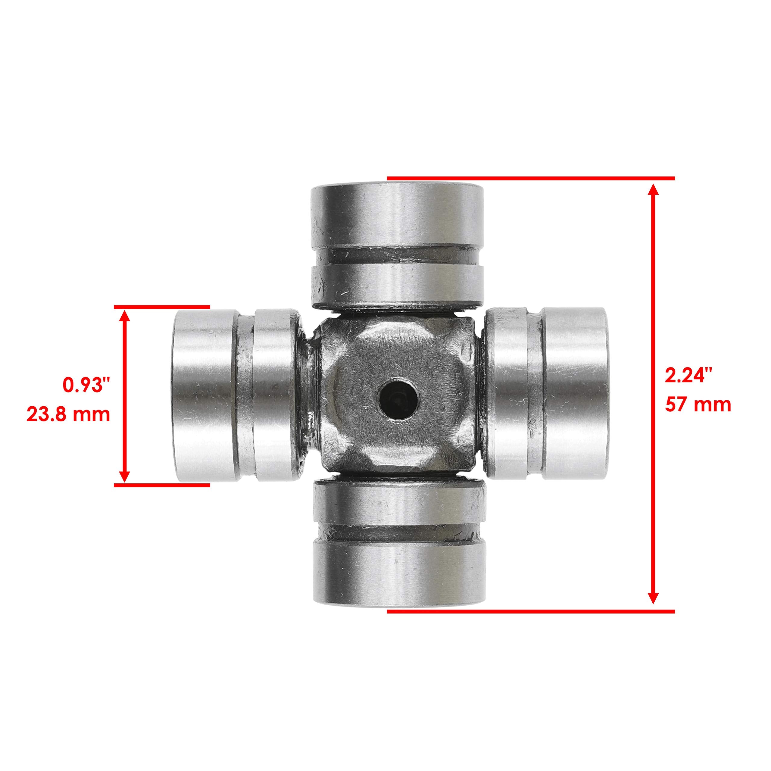 Caltric Front Prop Shaft U-Joint Compatible With Polaris Ranger Xp 900 2013-2016 Universal Joint