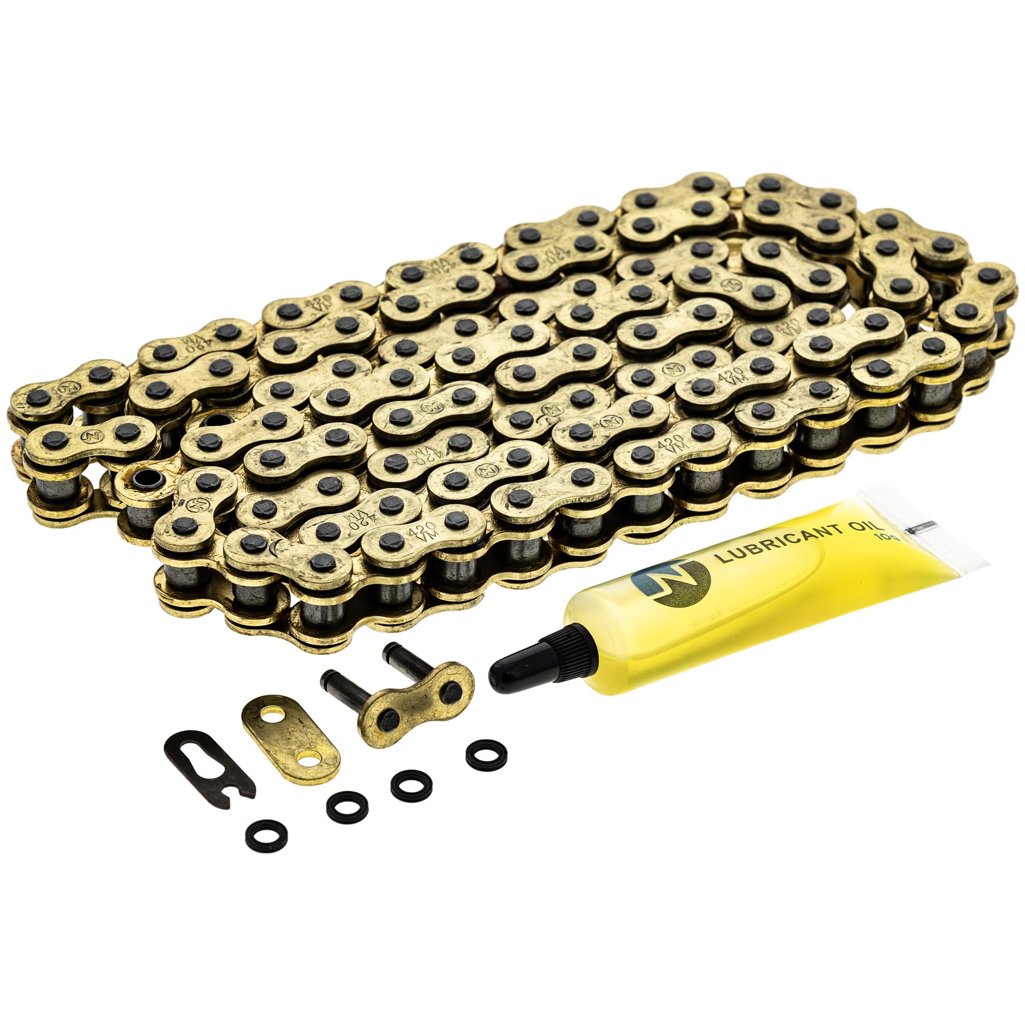 Niche Gold 420 X-Ring Chain 98 Links With Connecting Master Link