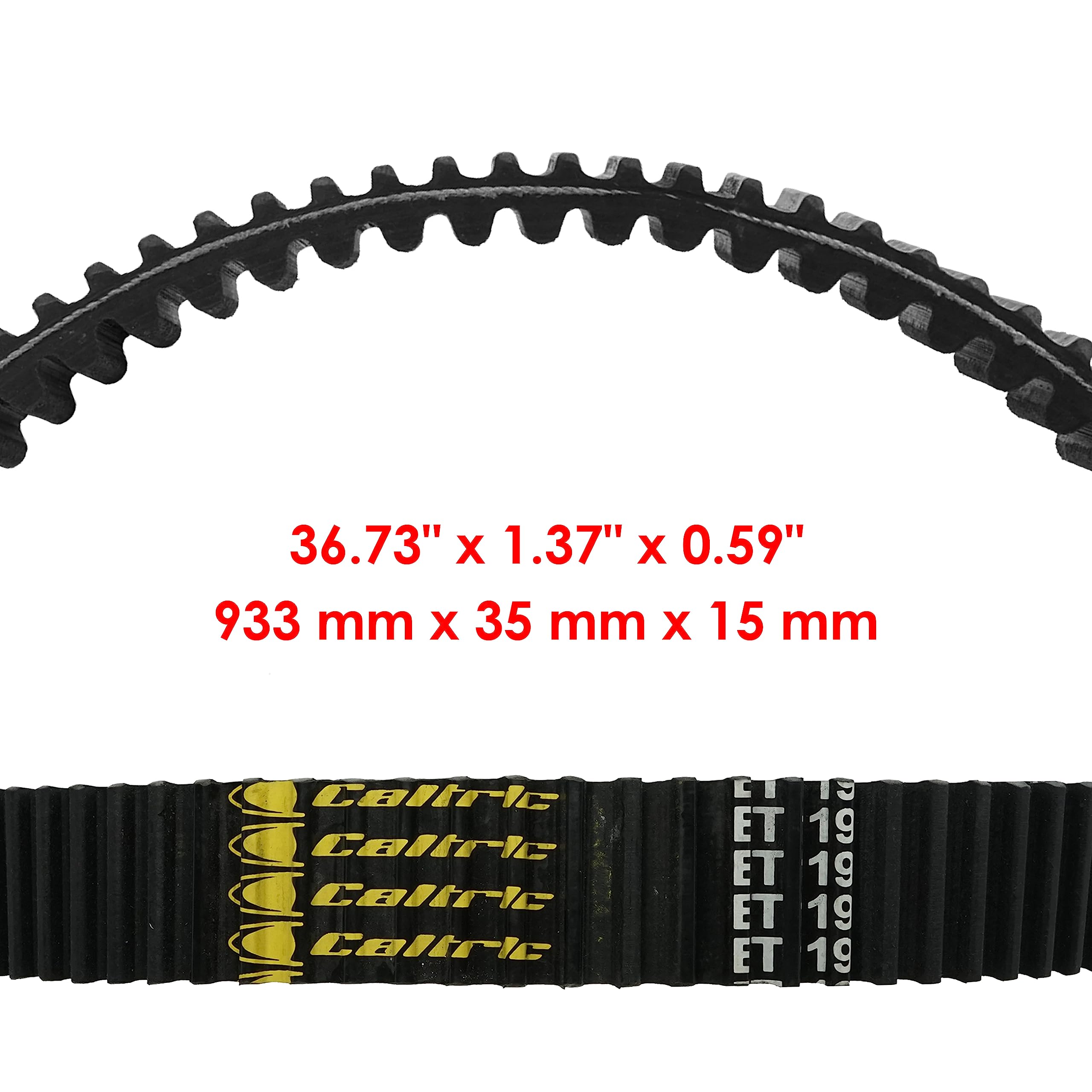 Caltric Drive Belt Compatible With Arctic Cat 650 H1 Auto 4X4 2005-2011