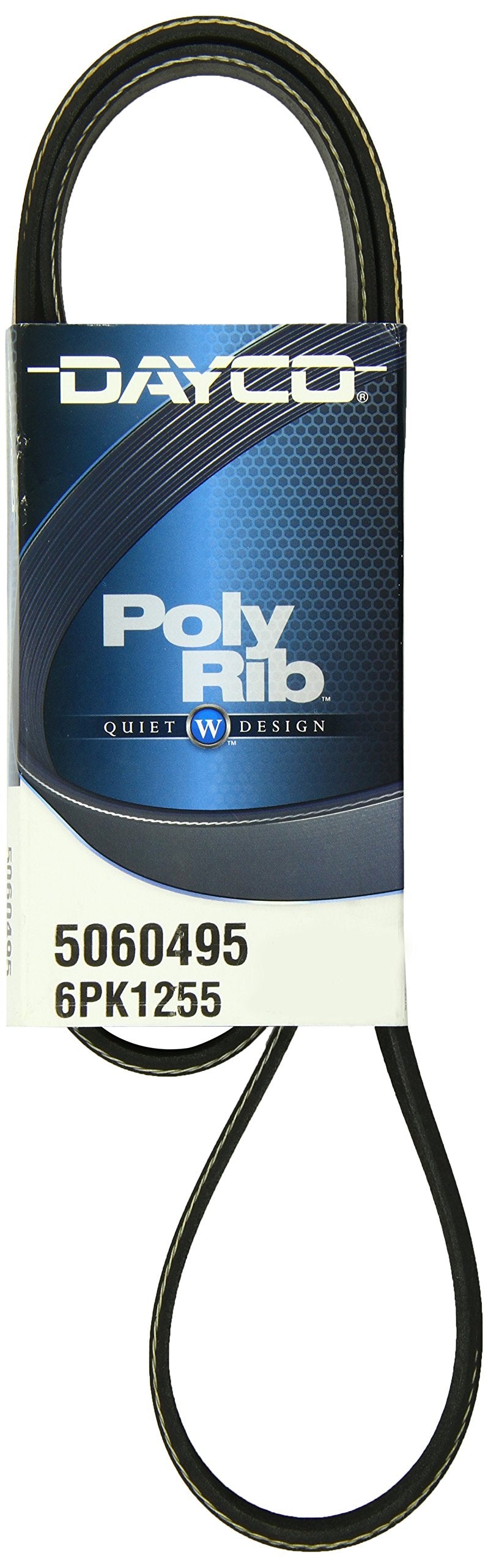 Dayco 5060495 Serpentine Belt , Black