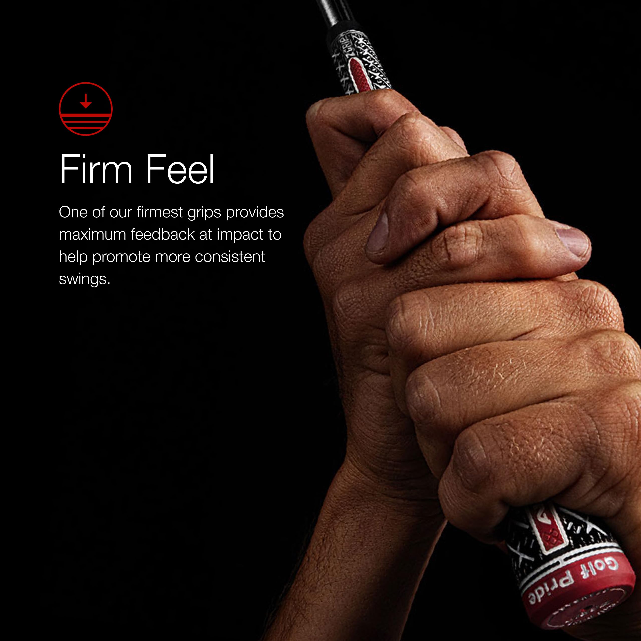 Golf Pride Z-Grip Cord Golf Grip - Standard Size, Black, Model RE164-001