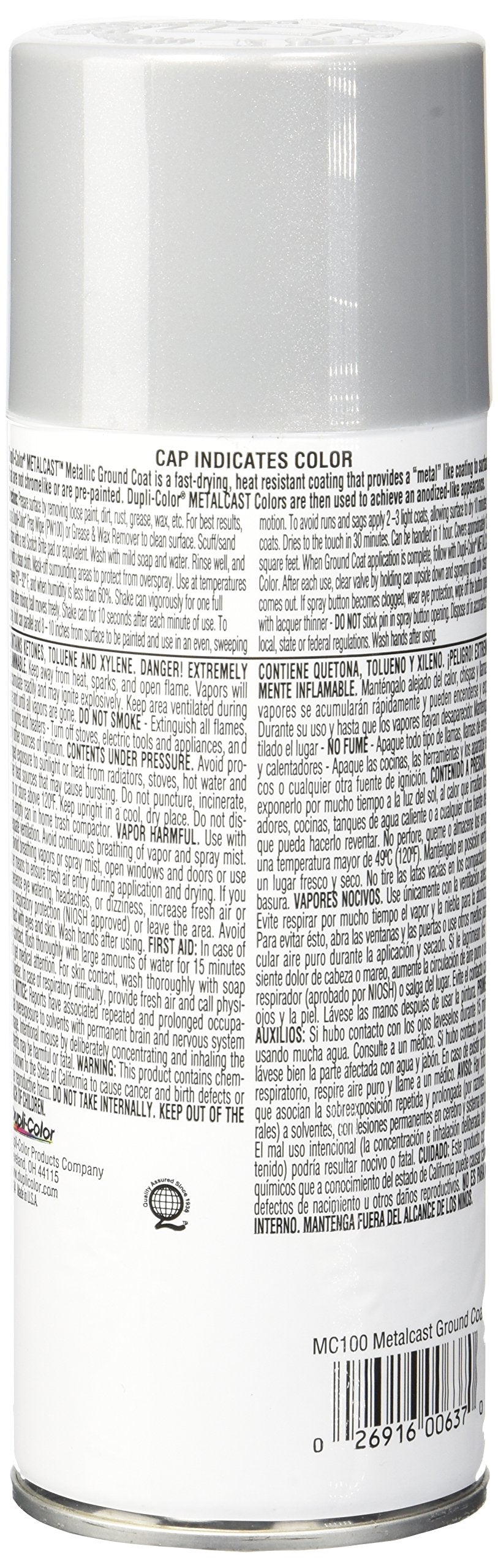 Dupli-Color Emc100007 Ground Coat Metal Cast Anodized Color - 11 Ounce, Enamel