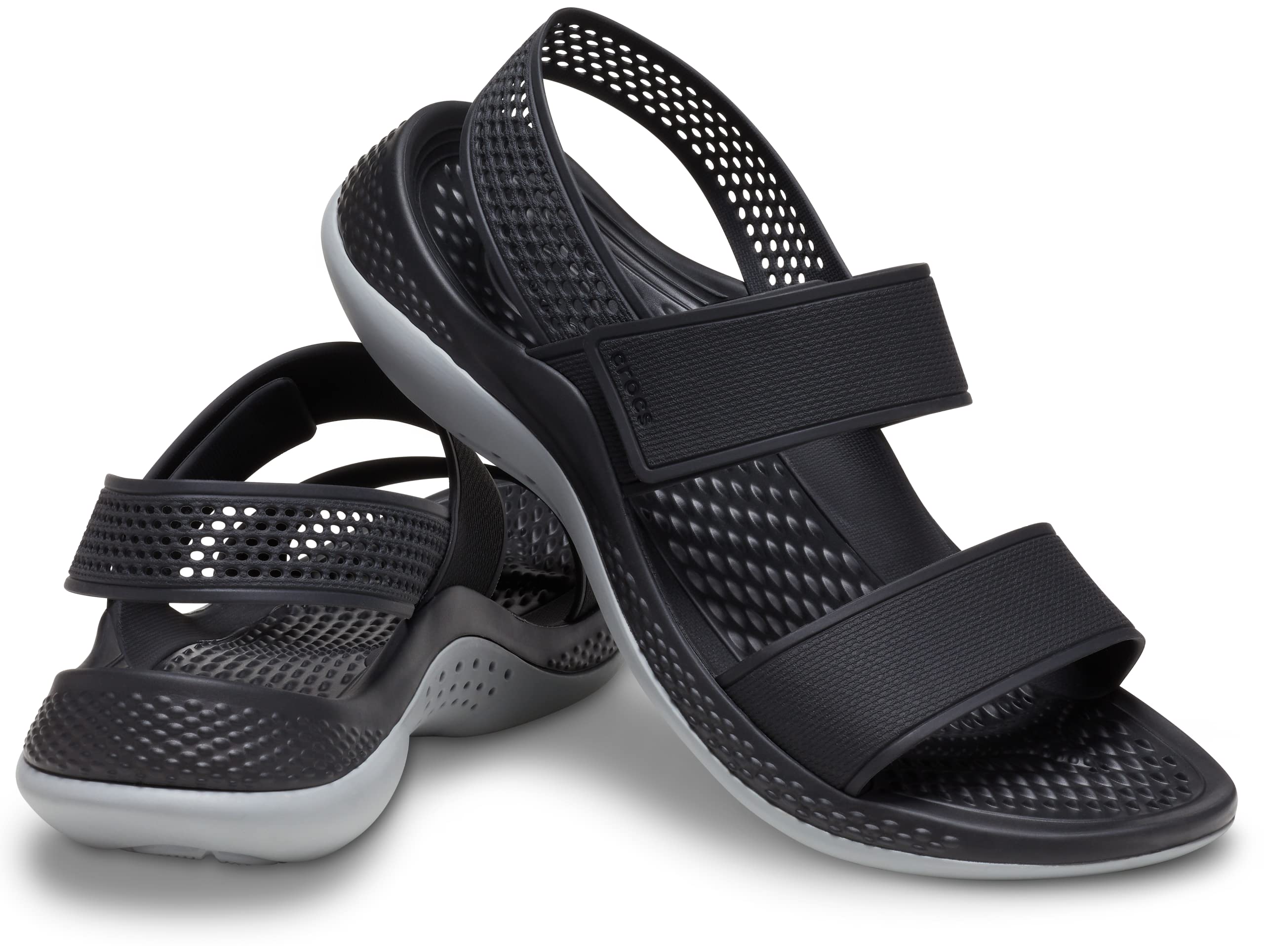 Crocs Literide 360 Sandals For Women, Blacklight Grey, 6