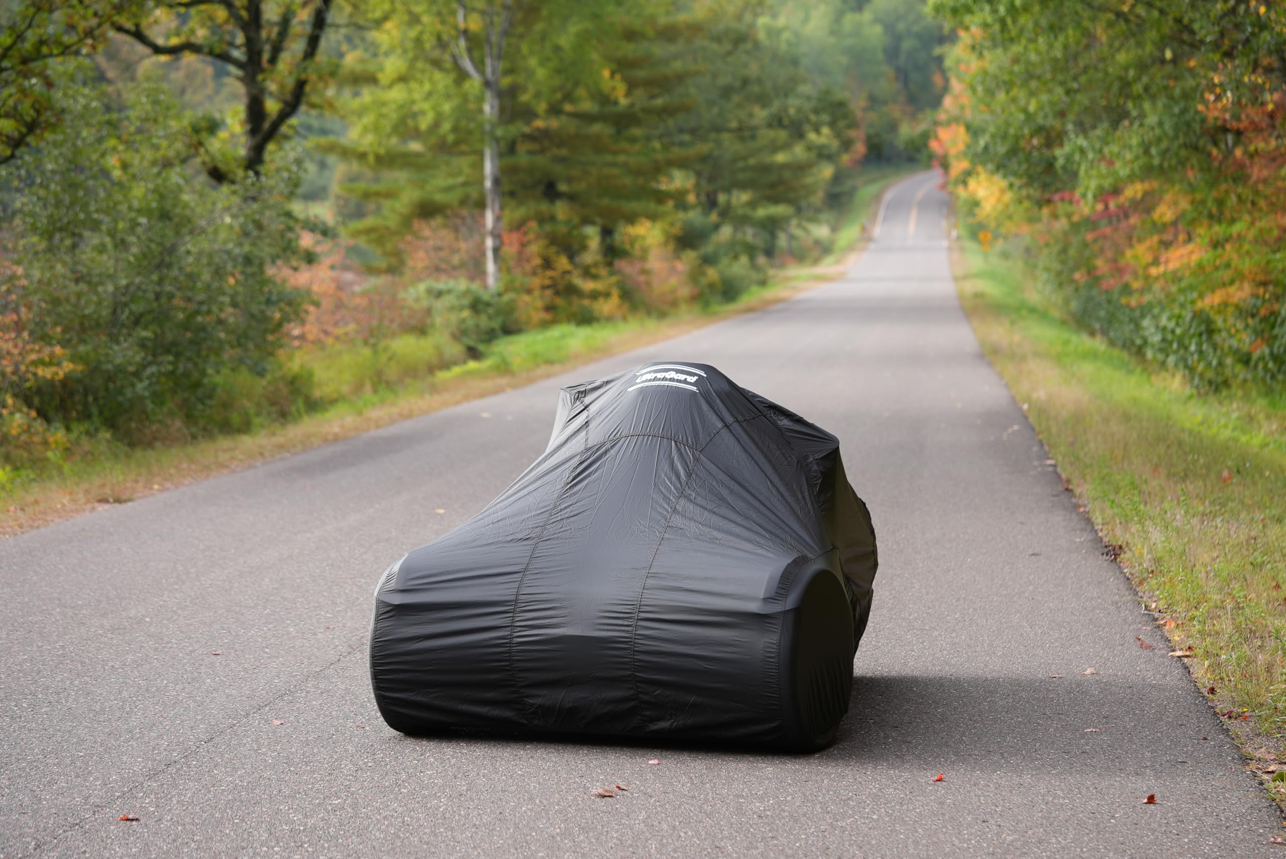 UltraGard Can-Am Ryker Full Motorcycle Cover with Expandable Pouch - Water-Resistant, Windshield Protection, Bungee Tie Downs, R
