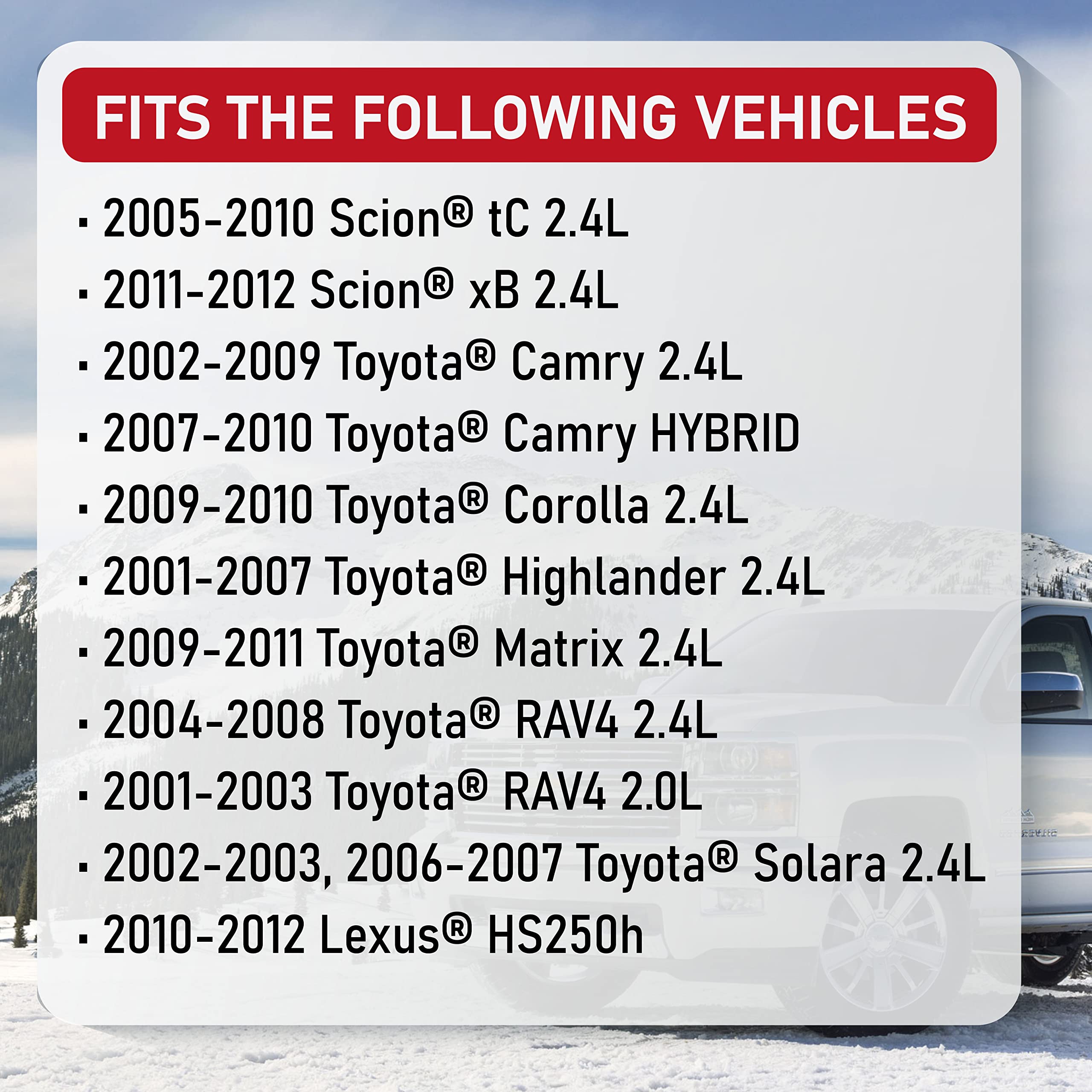 Ignition Coil Pack Set Of 4 - Compatible With Toyota, Scion & Lexus Vehicles - Camry, Corolla, Solara, Tc, Xb, Hs250H And More 2