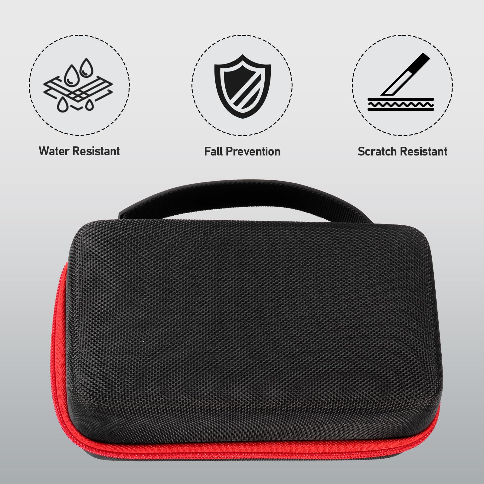 Case for Airmoto Tire Inflator Portable Air Compressor Case,120 PSI Air Pump,Car Tire Pressure Gauge (150 PSI) Storage Bag, Air