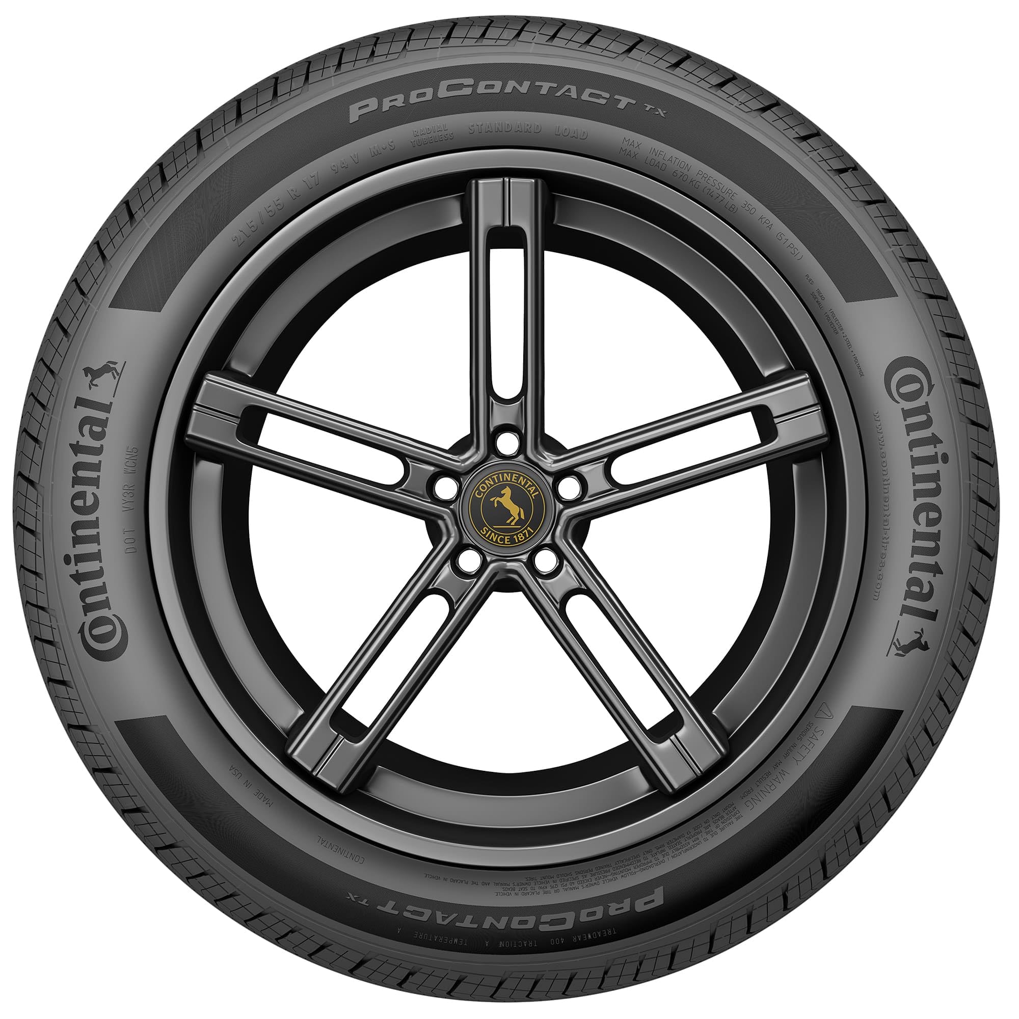 Continental Procontact Tx All Season 235/50R18 97V Passenger Tire