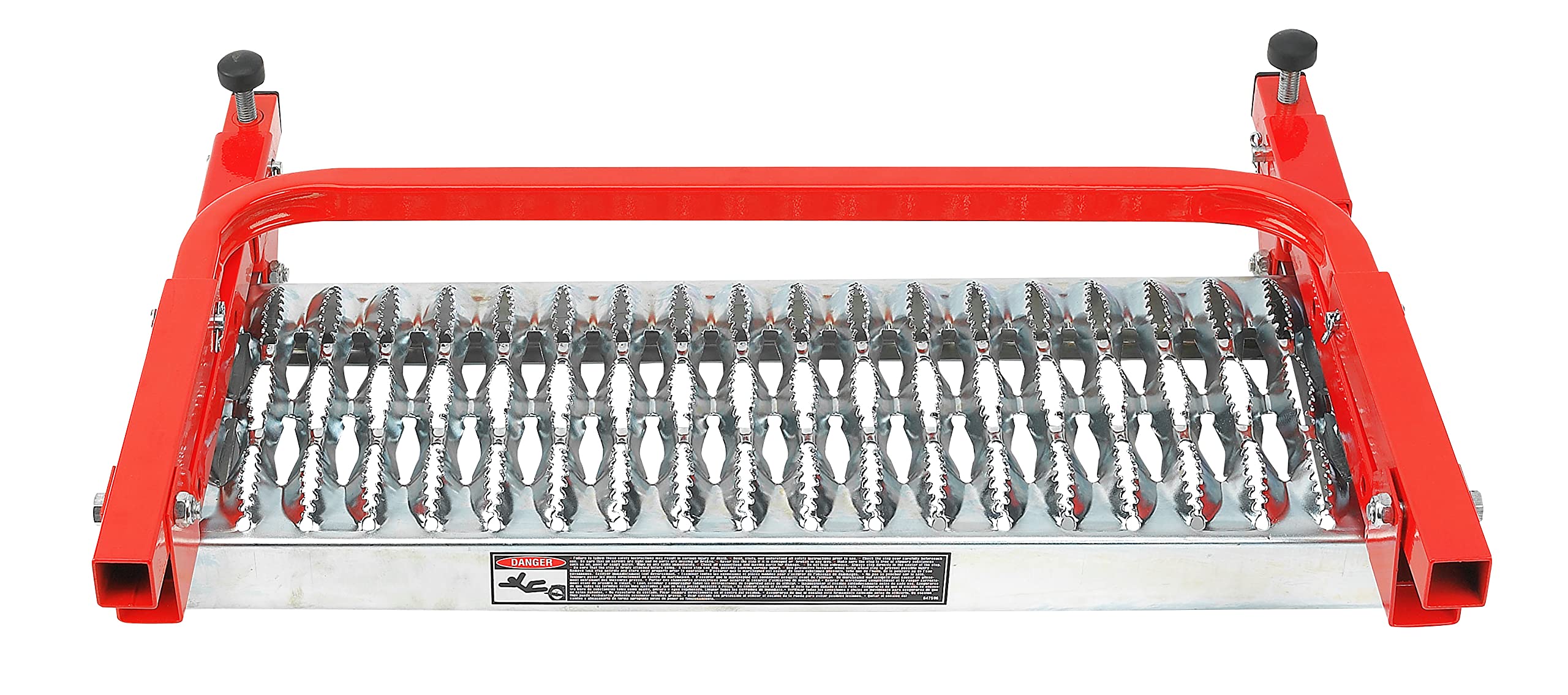 Powerbuilt Heavy Duty Tire Step For Truck, Suv, Non-Slip Steel Surface, Adjustable To Fit Tire, Fold Flat For Storage - 647596 L