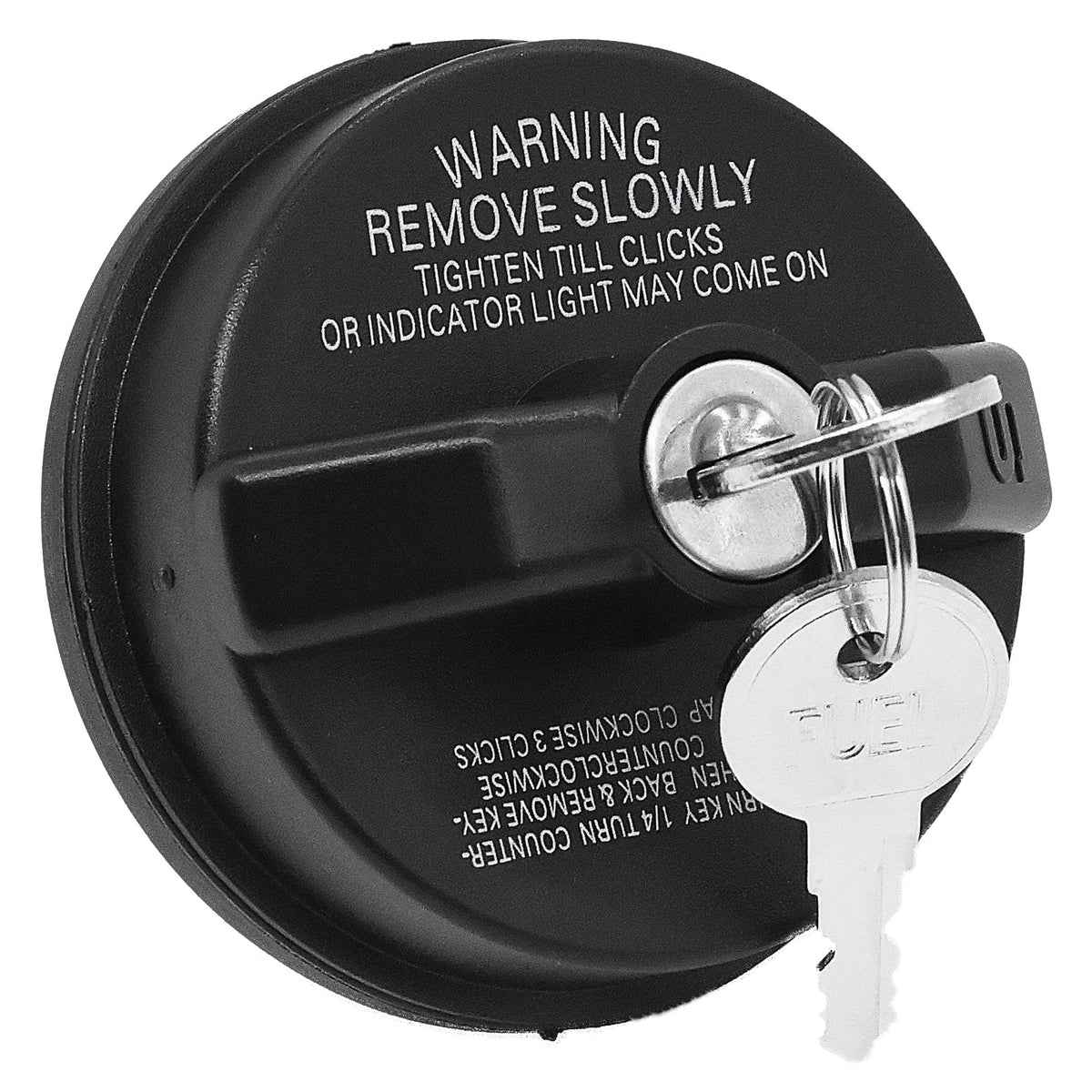 Fokes Locking Gas Cap, Lock Fuel Cap Compatible With 4Runner Tacoma Tundra Acura Honda Crv Infiniti Mazda Nissan Buick Cadillac Gmc #10504 77300-47020