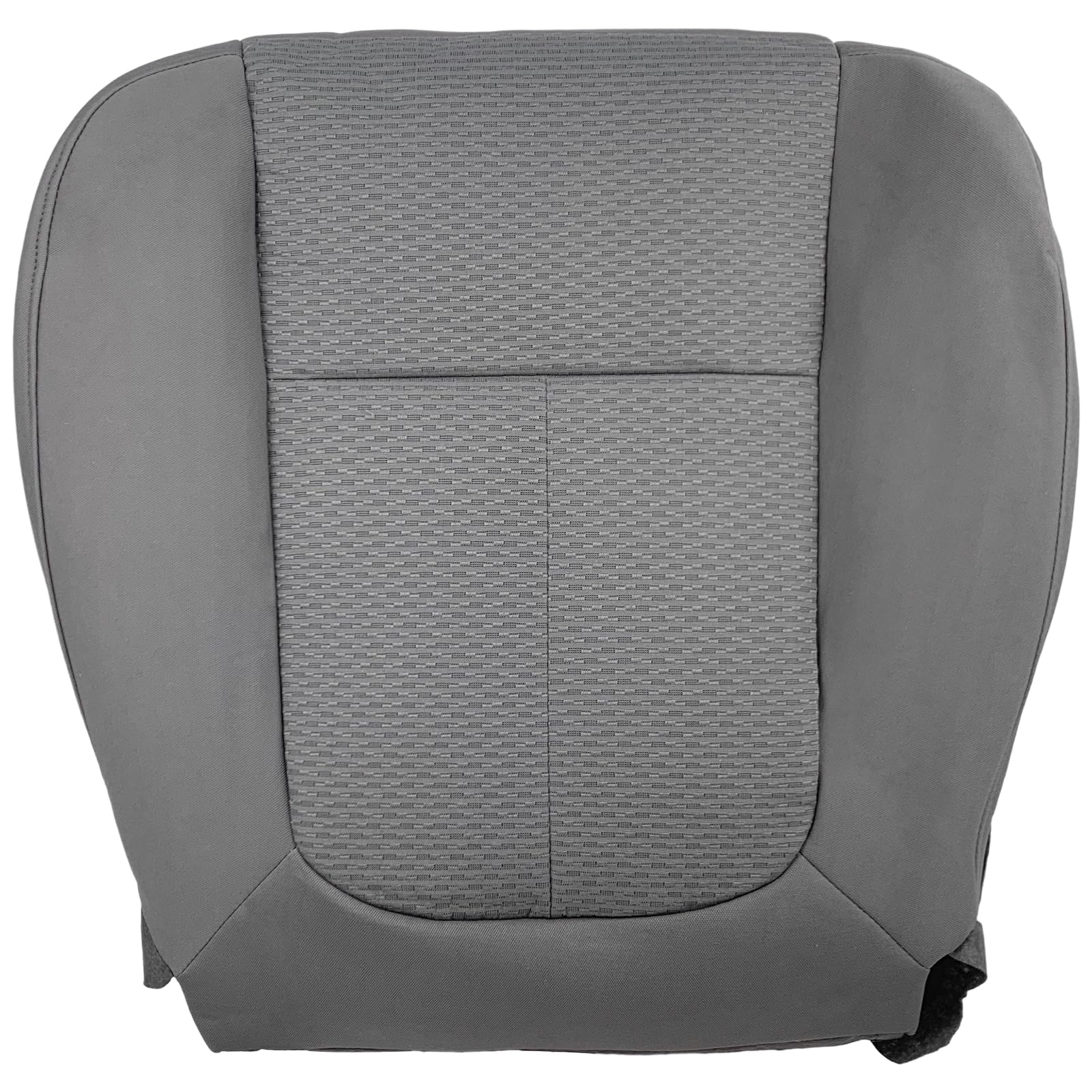 CARBBIA Driver Side Bottom Seat Cover Compatible with Ford F150 2011-2014 Replacement Cloth Front Left, Gray