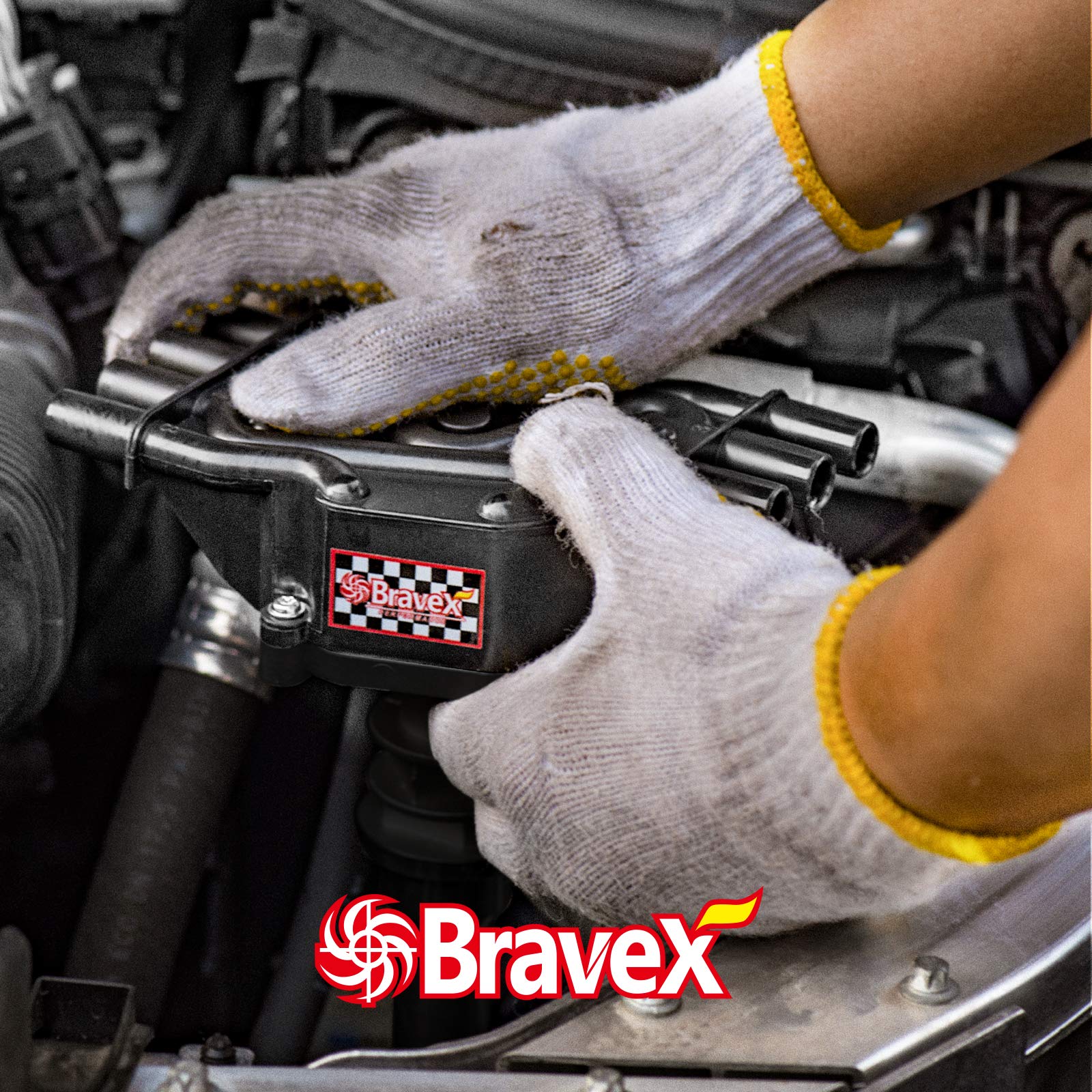 Bravex Distributor Cap And Rotor Kit Brass Terminals For Chevy Gmc Vortec V8 5.0L & 5.7L Dr474/ Dr331 Trucks