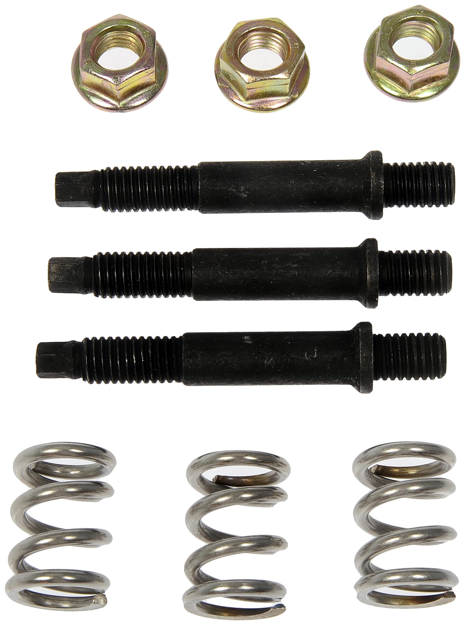 Dorman 675-216 Front Double Ended Stud - (3) Springs (3) Studs (3) Lock Nuts Compatible With Select Chevrolet/Gmc/Oldsmobile Mod