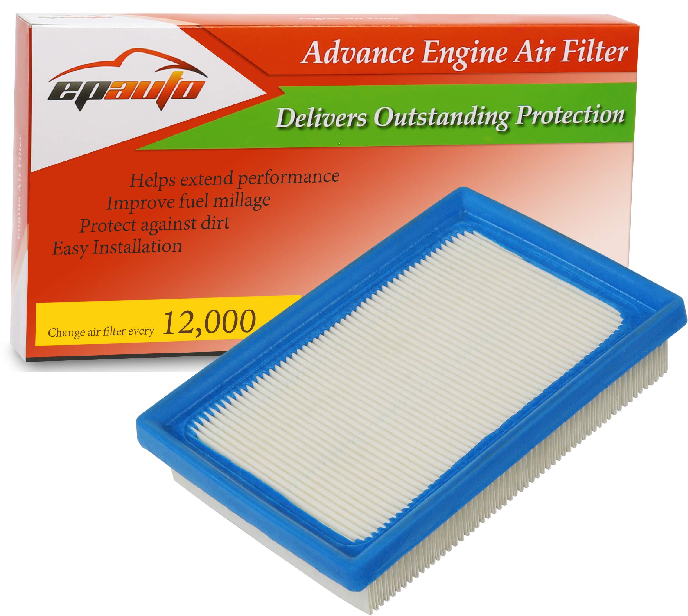 Epauto Gp426 (Ca11426) Replacement For Toyota Panel Air Filter For Prius (2016-2021), Prius Awd-E (2019-2021), Prius C (2012-201