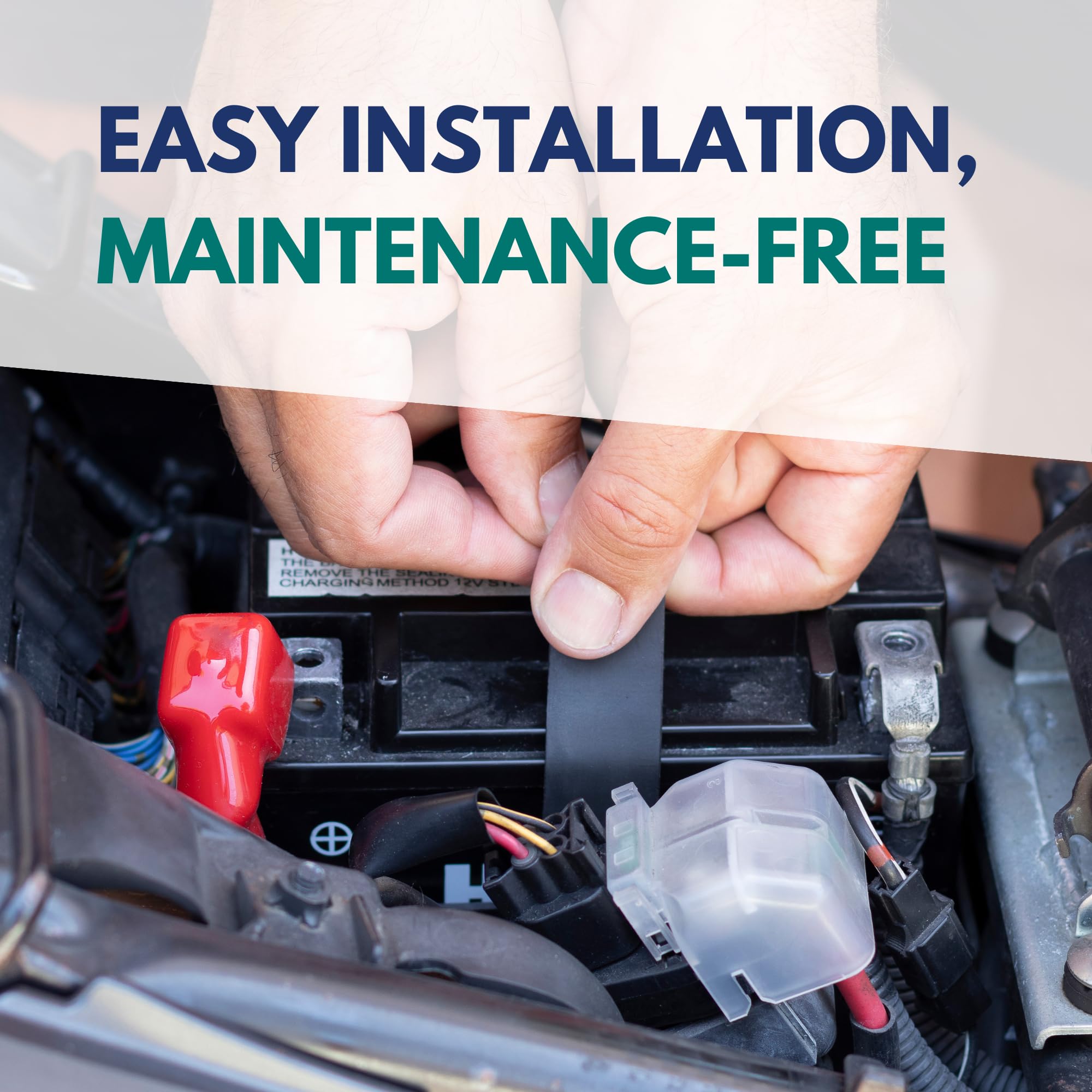 Ytx14-Bs Battery - Motorcycle Battery, Atv Battery 12V 12Ah, Utv, 4 Wheeler, Snowmobile, Powersports Batteries - Compatible With Honda Rancher 350, Buell Blast, Yamaha - Sealed Lead Acid 12 Volt Agm