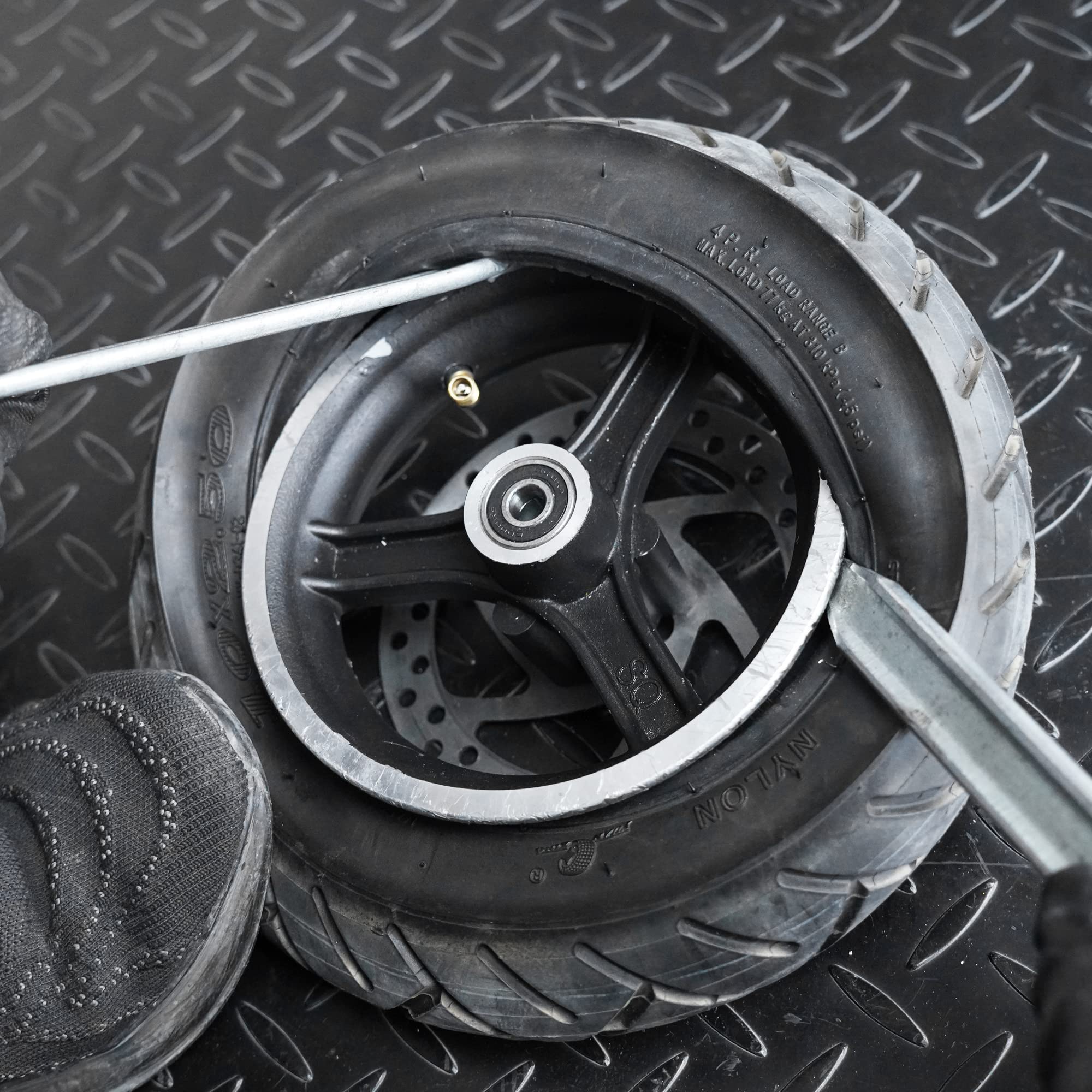 2 Pack Of 10X2.50 10' Inner Tube Thicken Replacement For 10 Inch Smart Electric Scooter Fit 36V 48V 400W 500W 800W Hub Motor 90° Tr87 Angled Stem, Not 2.50-10